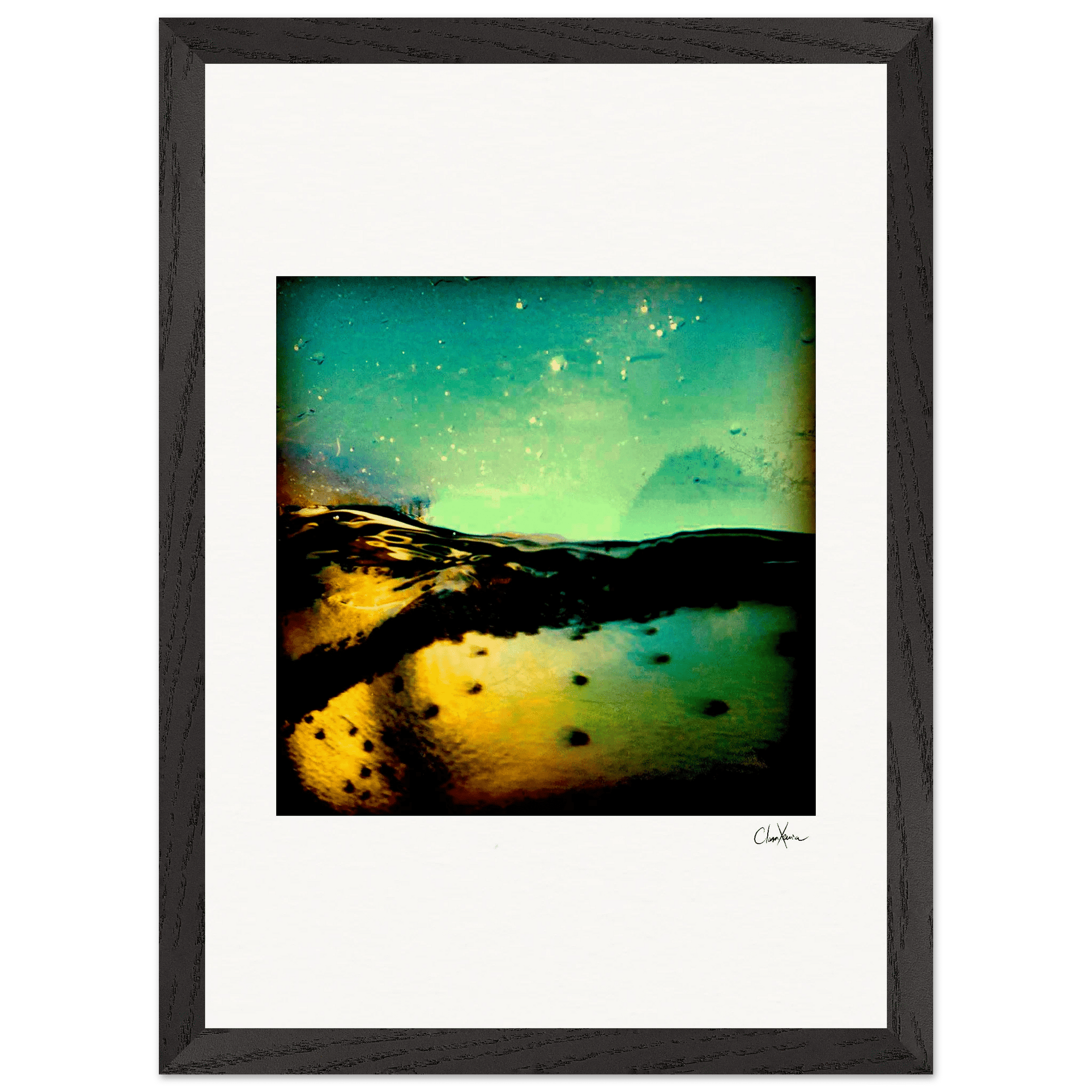 Underwater Flight Framed print A3 (29.7 x 42 cm) Black frame 41
