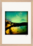 Underwater Flight Framed print A3 (29.7 x 42  cm) Wood frame 20