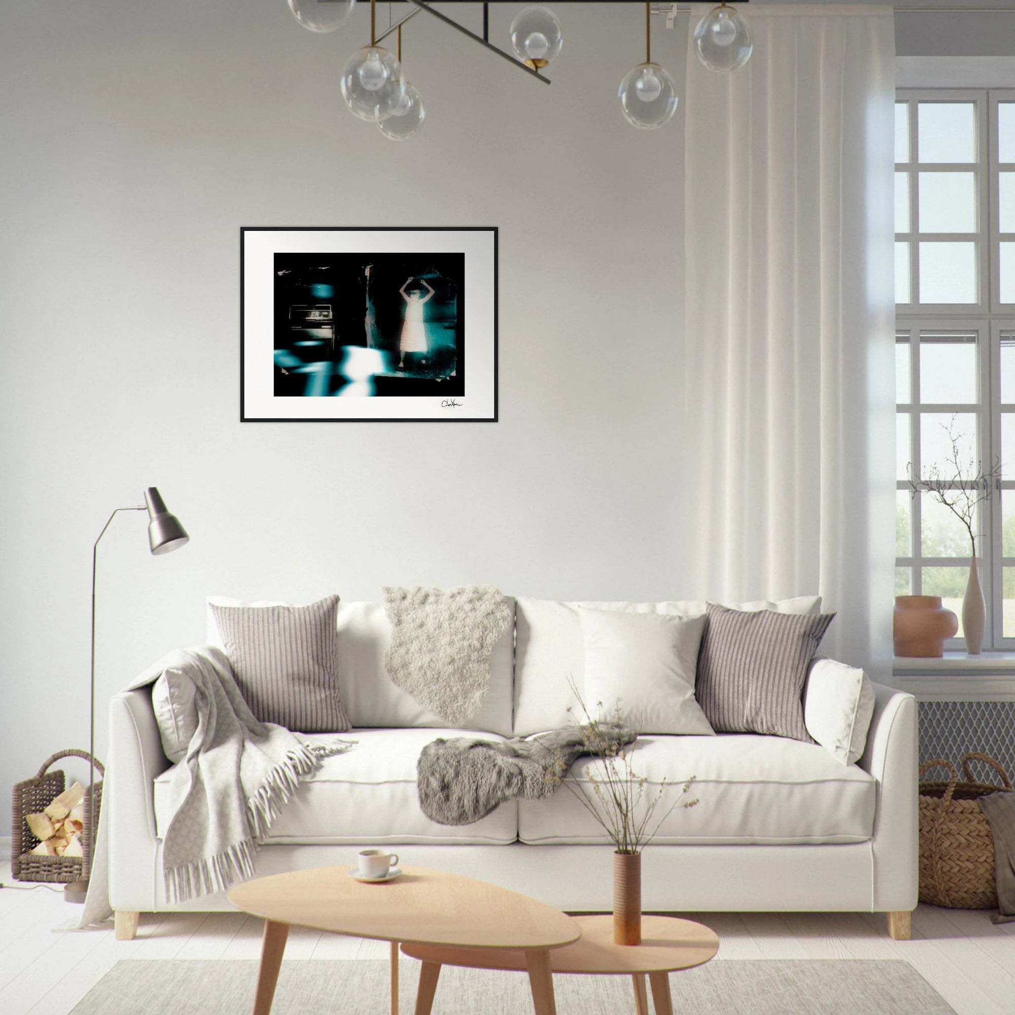 Vibe of Life Framed print 13x18 cm / 5x7″ White frame 4