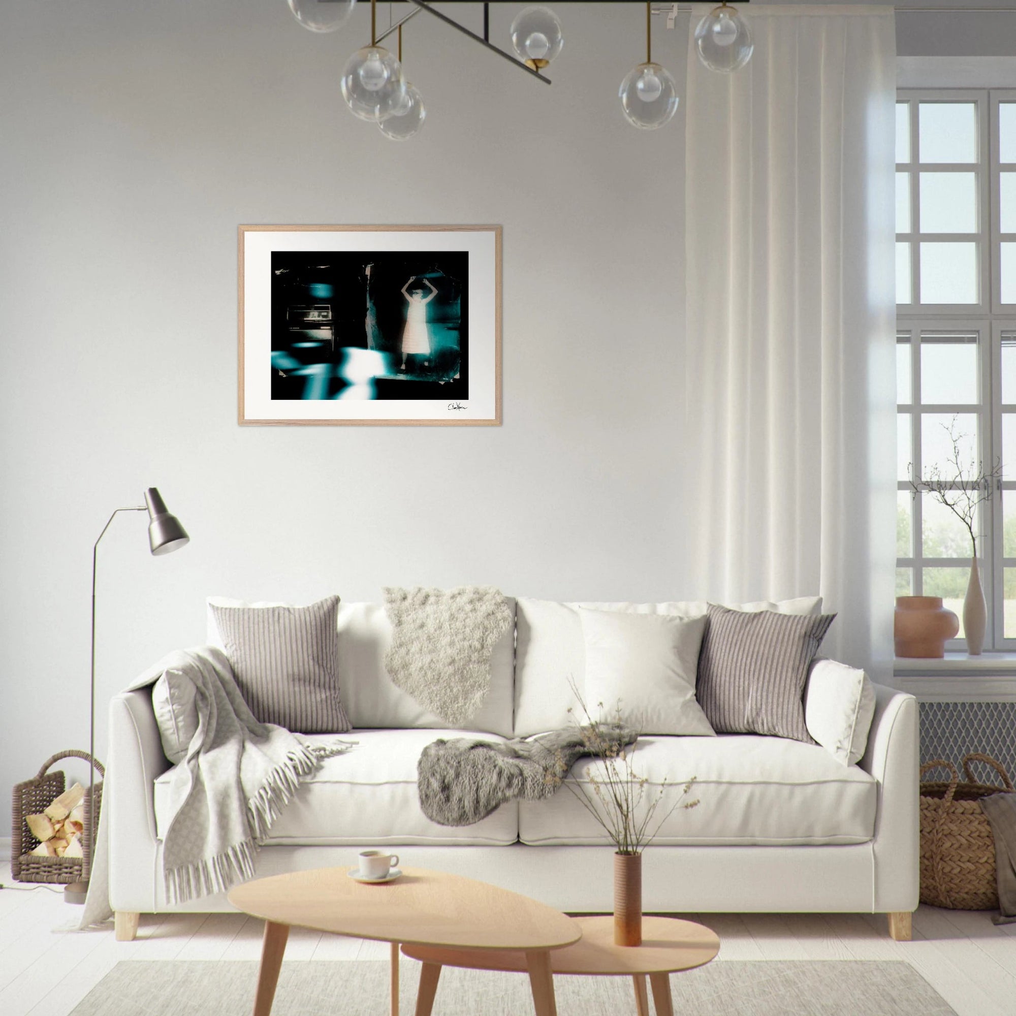 Vibe of Life Framed print 13x18 cm / 5x7″ White frame 4