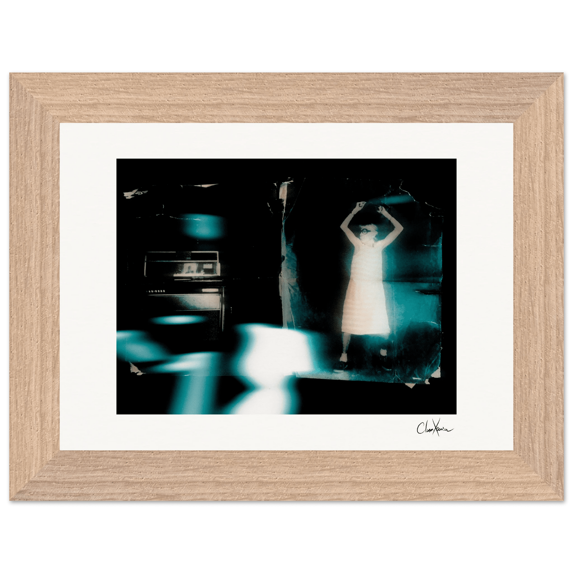 Vibe of Life Framed print 13x18 cm / 5x7″ Wood frame 20