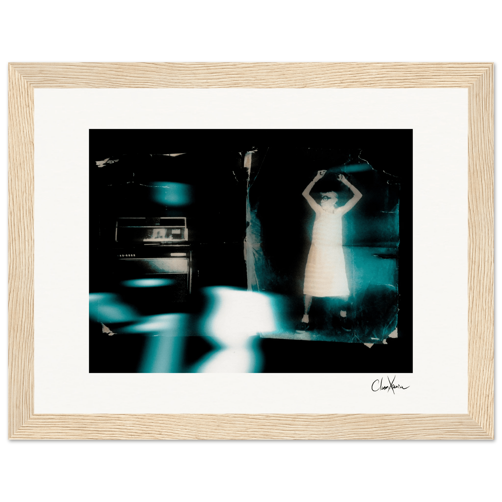 Vibe of Life Framed print 15x20 cm / 6x8″ Wood frame 28