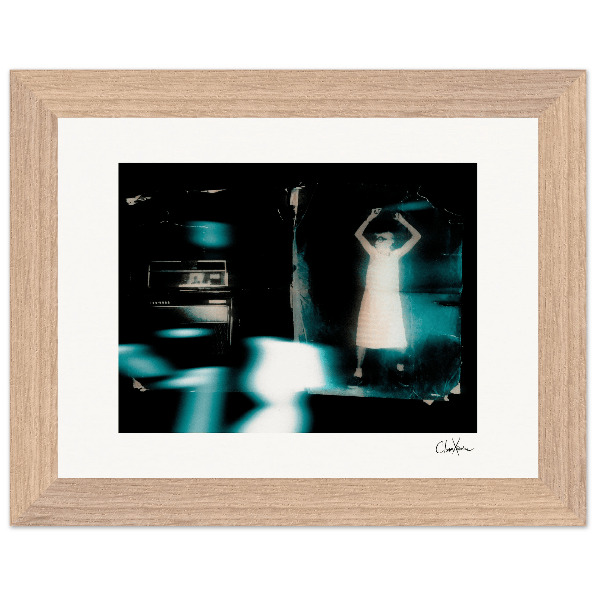 Vibe of Life Framed print 15x20 cm / 6x8″ Wood frame 21