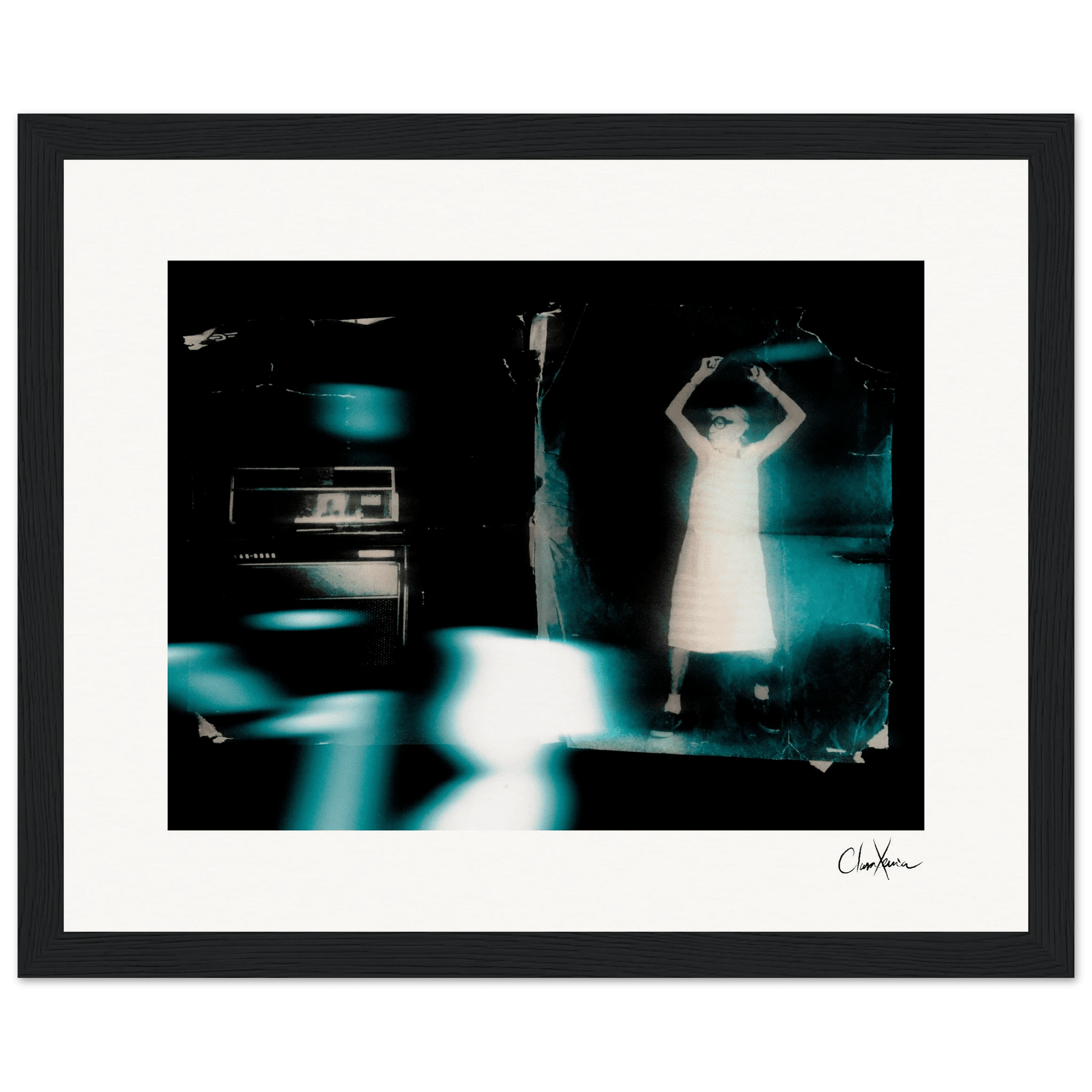 Vibe of Life Framed print 20x25 cm / 8x10″ Black frame 48