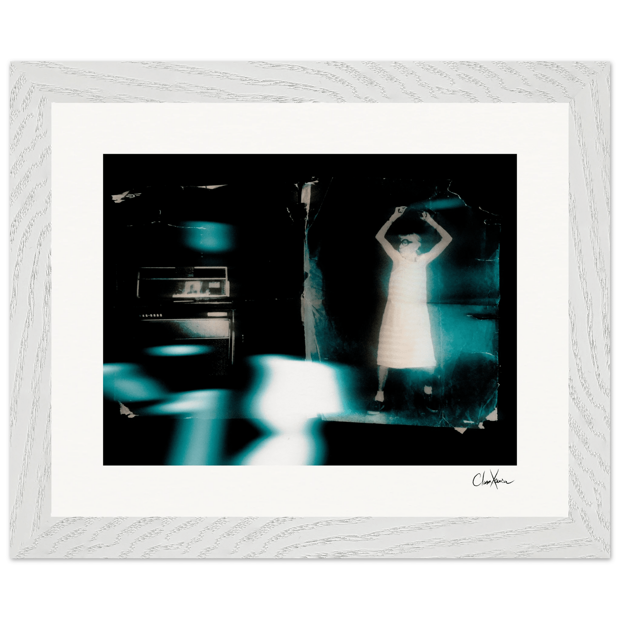 Vibe of Life Framed print 20x25 cm / 8x10″ White frame 8