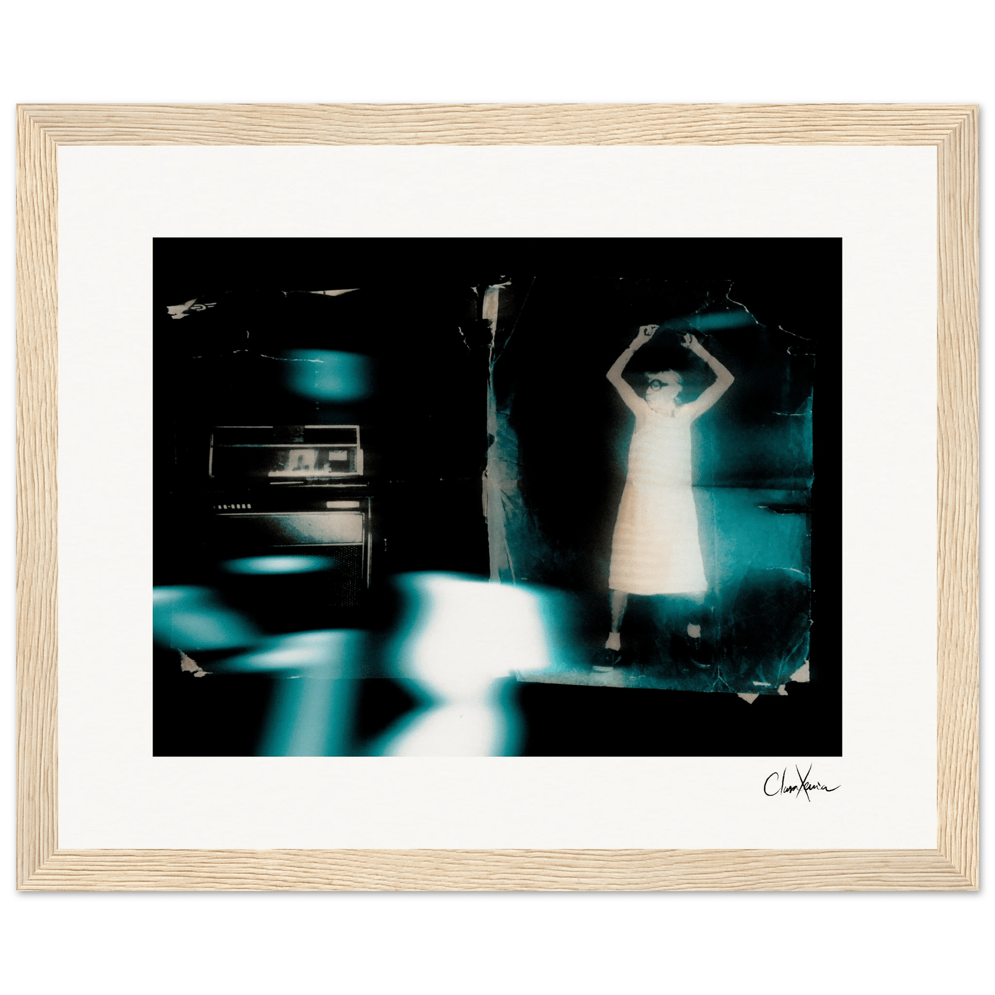 Vibe of Life Framed print 20x25 cm / 8x10″ Wood frame 25