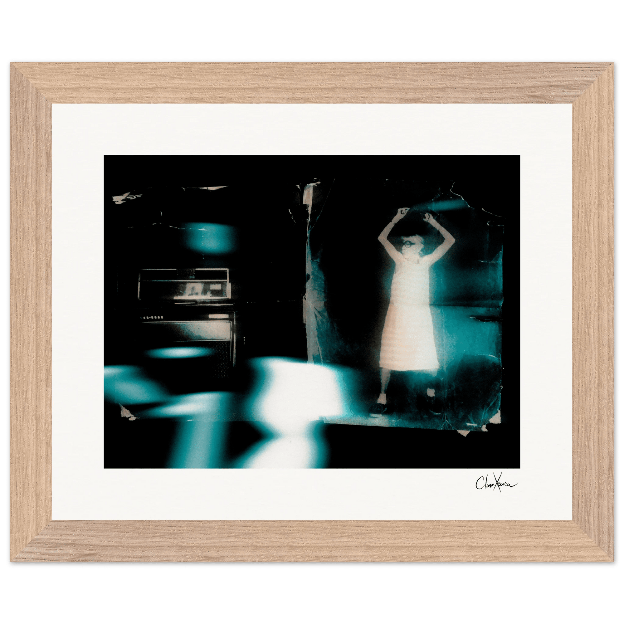 Vibe of Life Framed print 20x25 cm / 8x10″ Wood frame 22