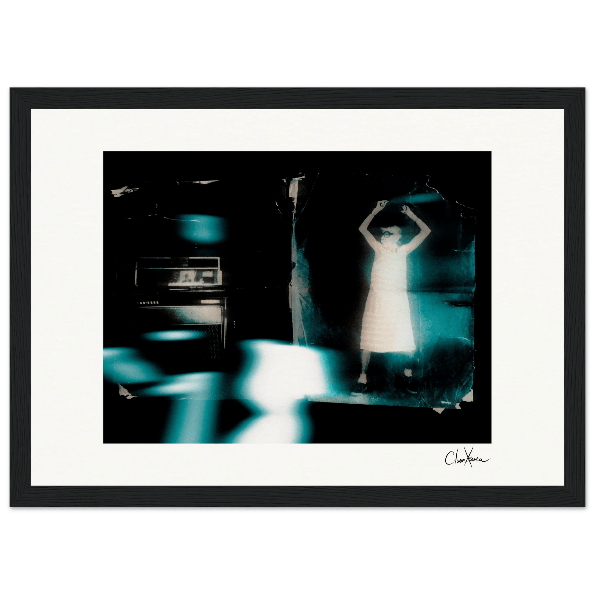 Vibe of Life Framed print 21x29.7 cm / 8x12" Black frame 50
