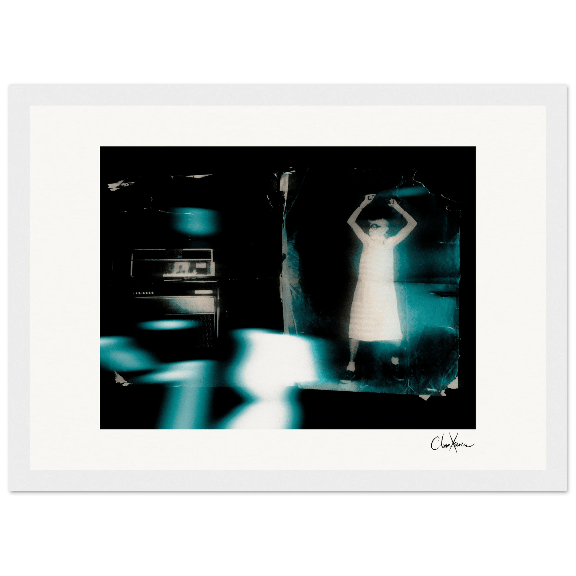 Vibe of Life Framed print 21x29.7 cm / 8x12" White frame 16