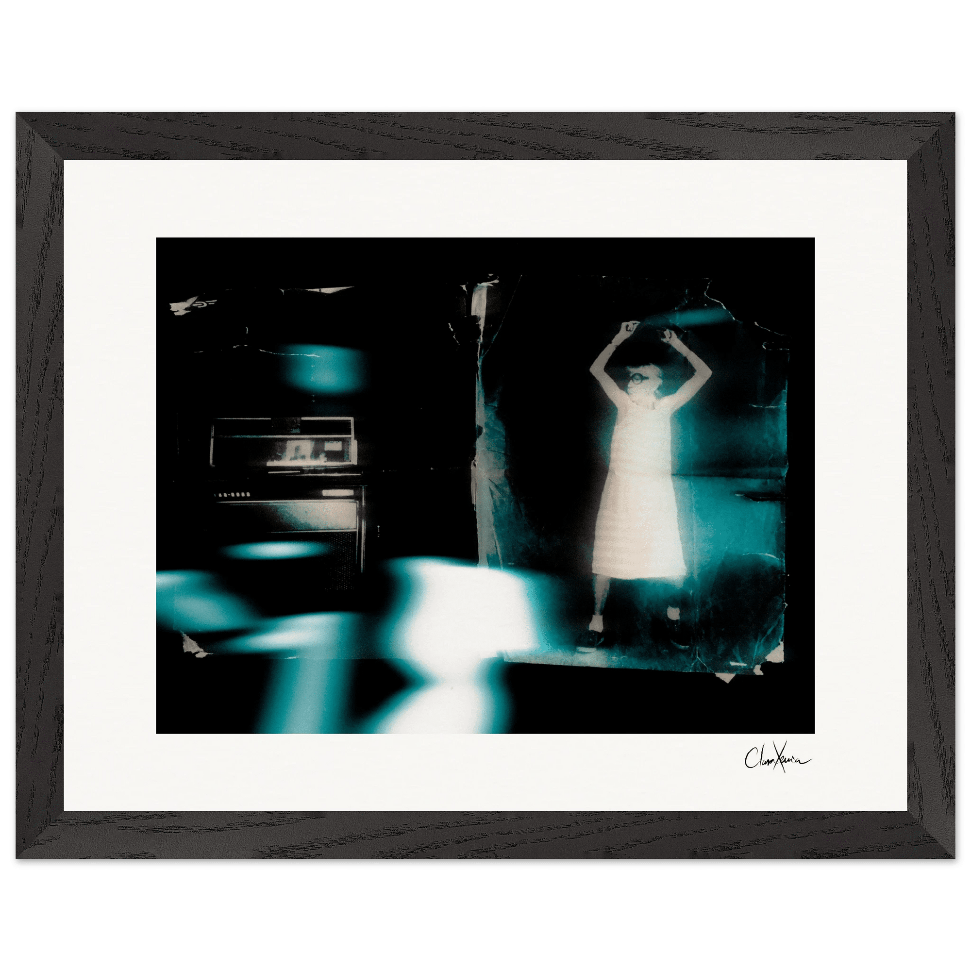 Vibe of Life Framed print 27x35 cm / 11x14″ Black frame 38