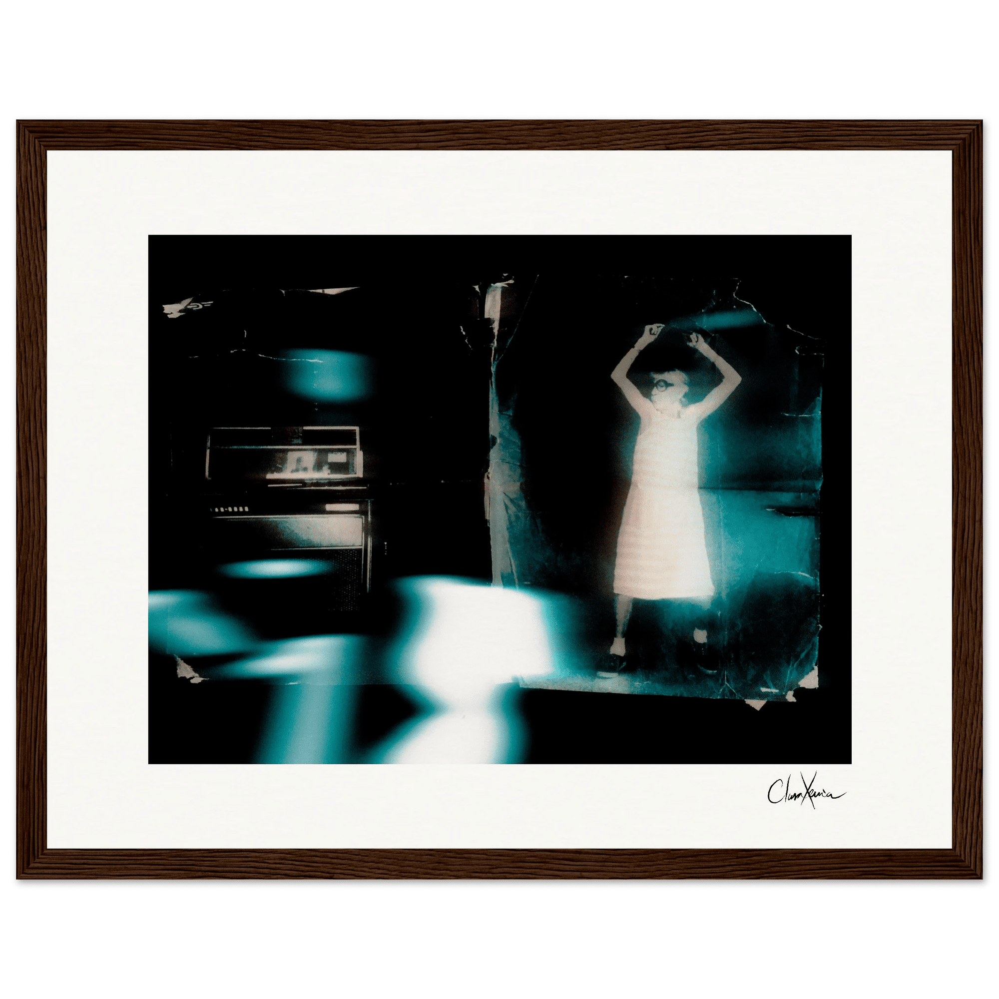 Vibe of Life Framed print 27x35 cm / 11x14″ Dark wood frame 41