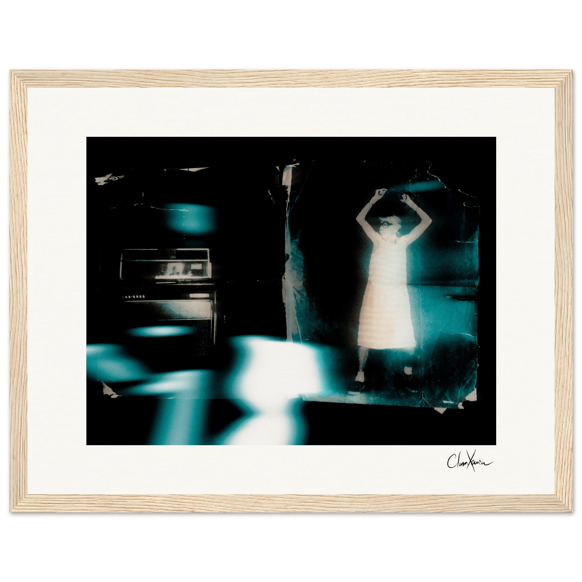 Vibe of Life Framed print 27x35 cm / 11x14″ Wood frame 27
