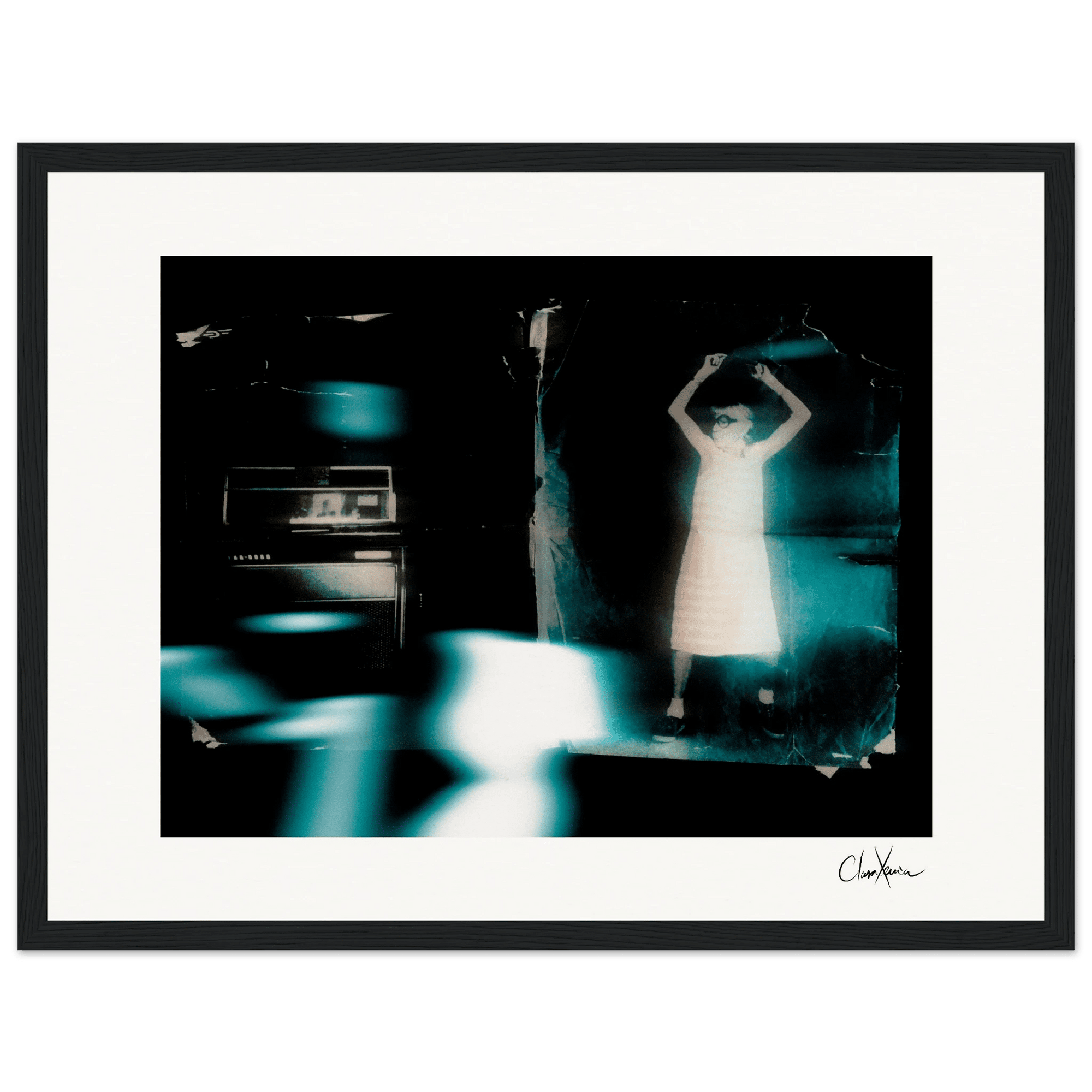 Vibe of Life Framed print 30x40 cm / 12x16″ Black frame 57