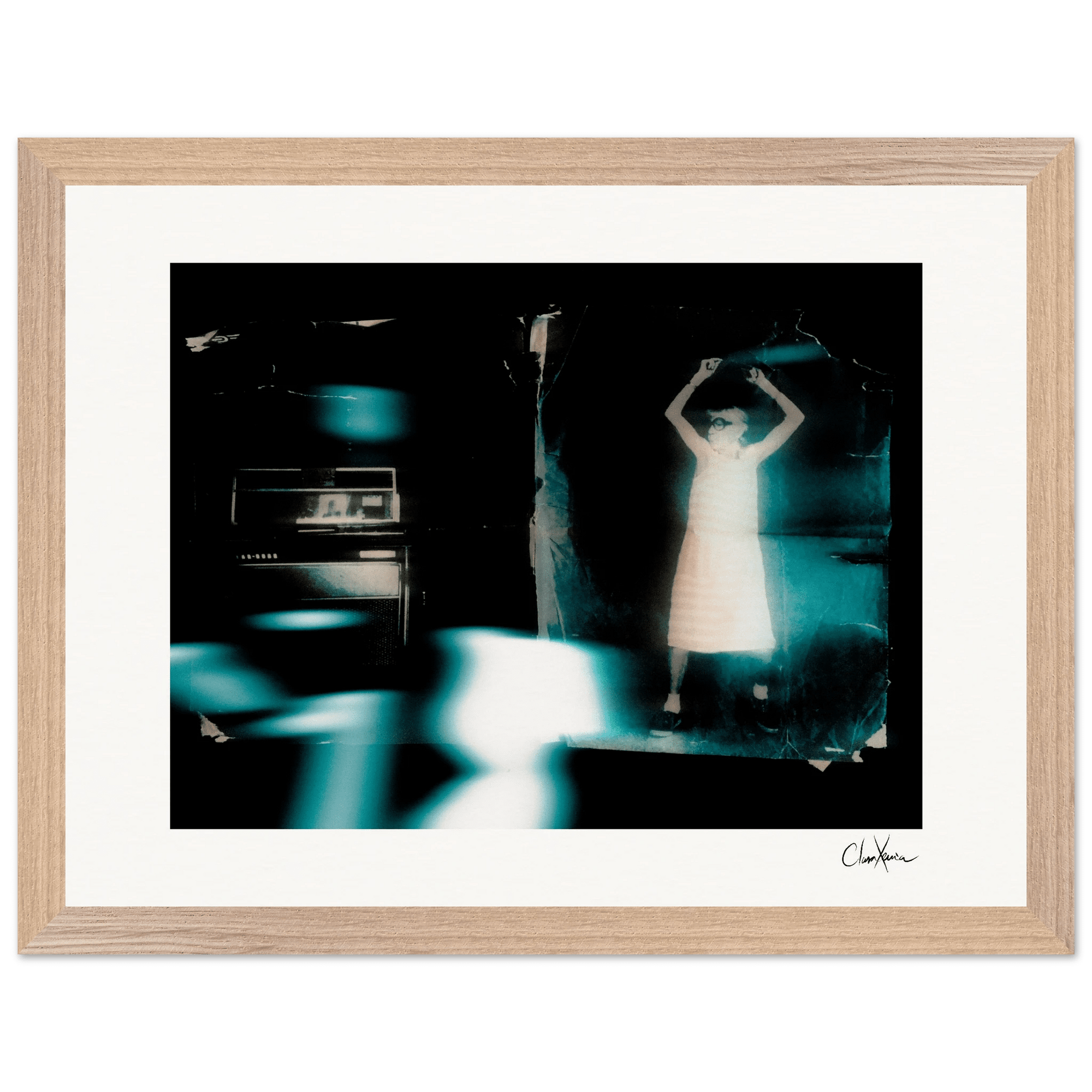Vibe of Life Framed print 30x40 cm / 12x16″ Wood frame 25