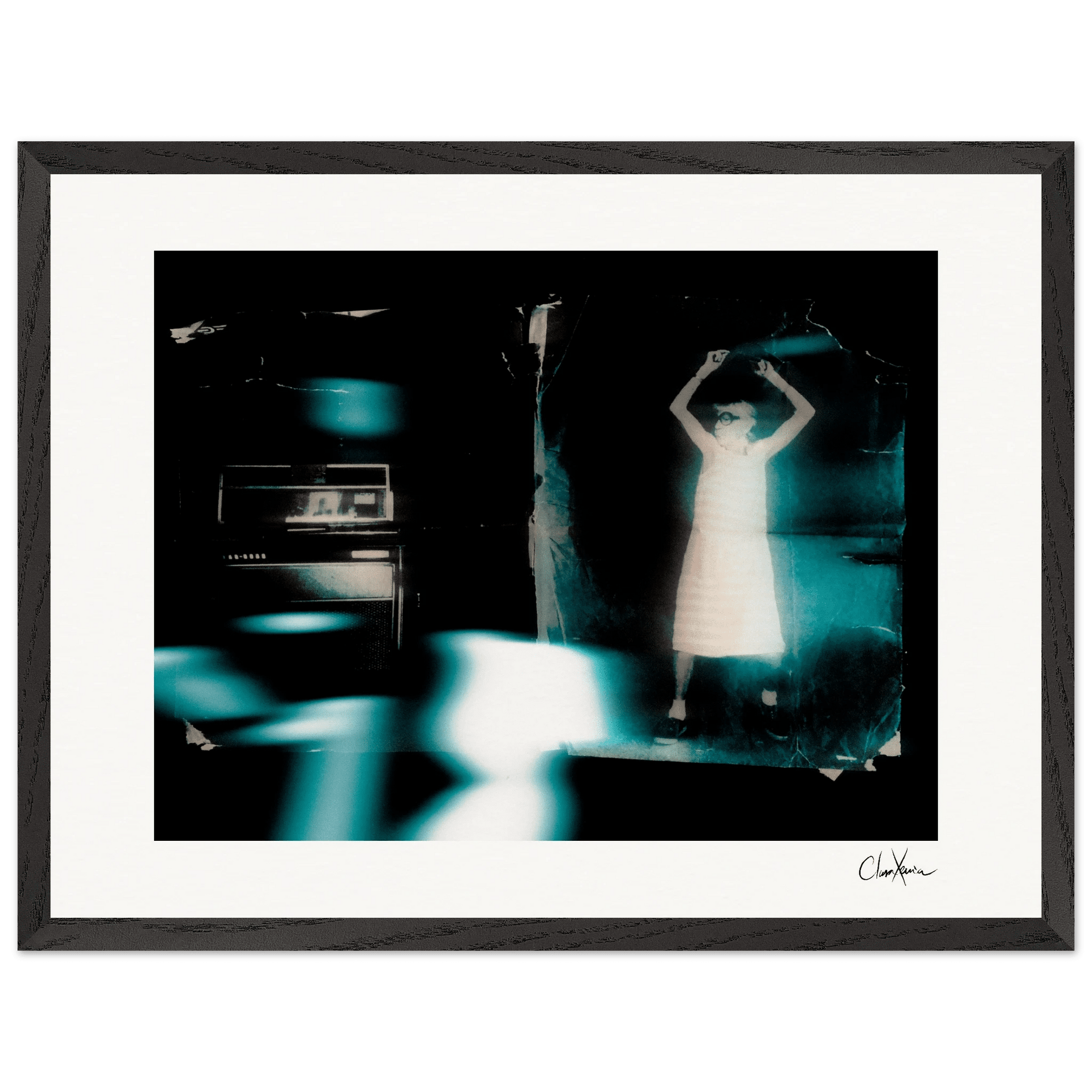 Vibe of Life Framed print 45x60 cm / 18x24″ Black frame 42