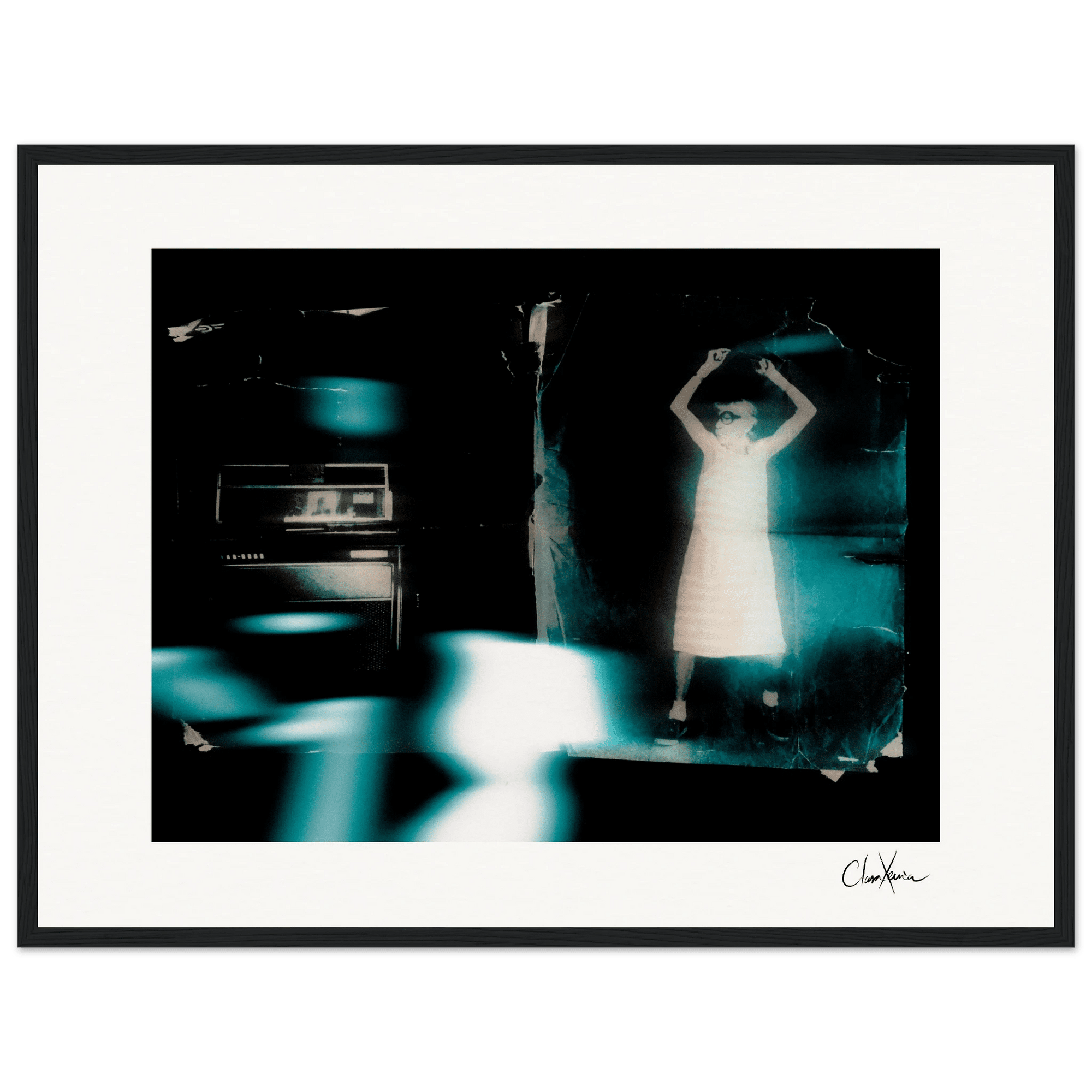 Vibe of Life Framed print 45x60 cm / 18x24″ Black frame 52