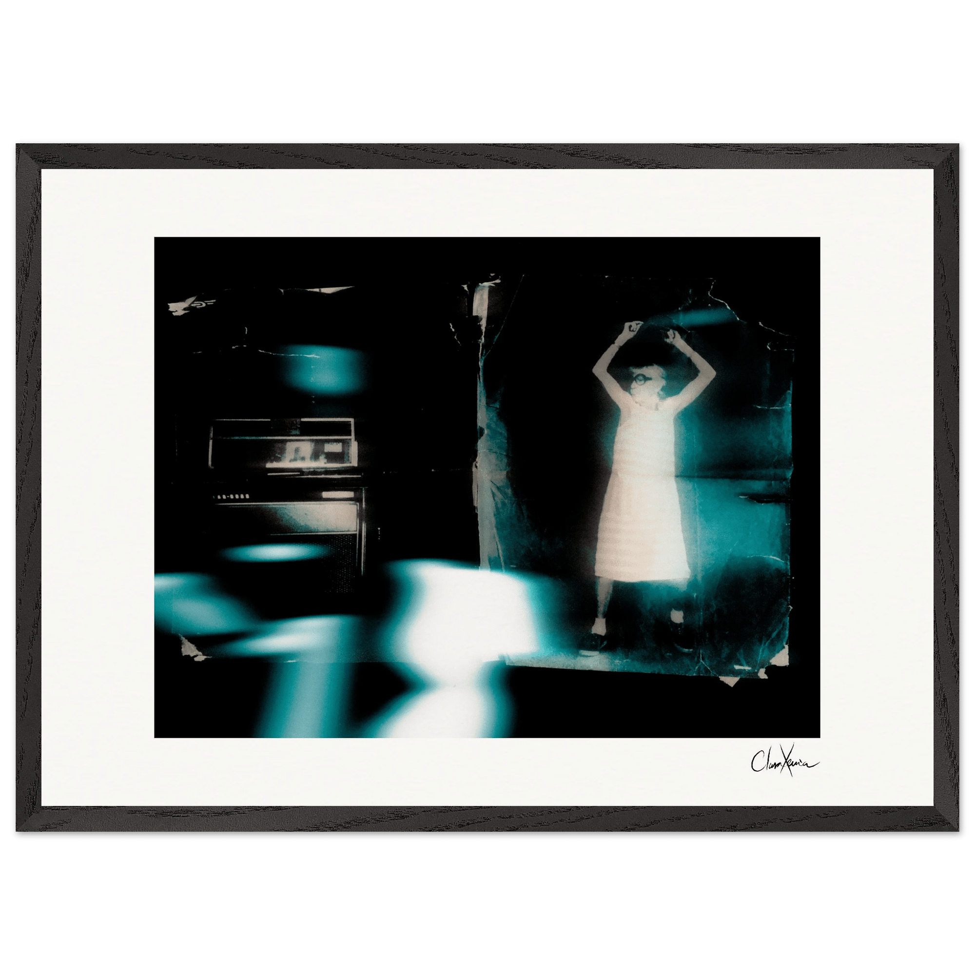 Vibe of Life Framed print 50x70 cm / 20x28″ Black frame 44