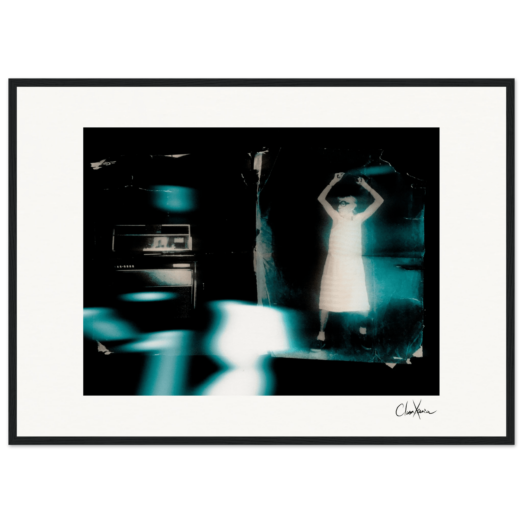 Vibe of Life Framed print 50x70 cm / 20x28″ Black frame 60