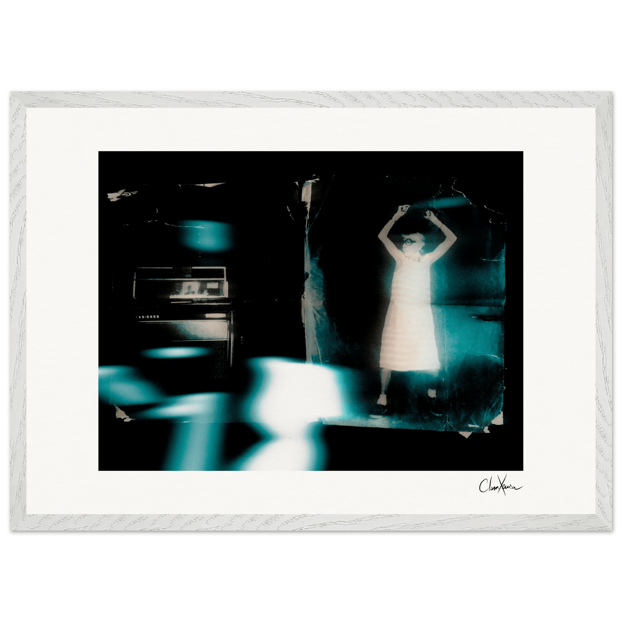 Vibe of Life Framed print 50x70 cm / 20x28″ White frame 16