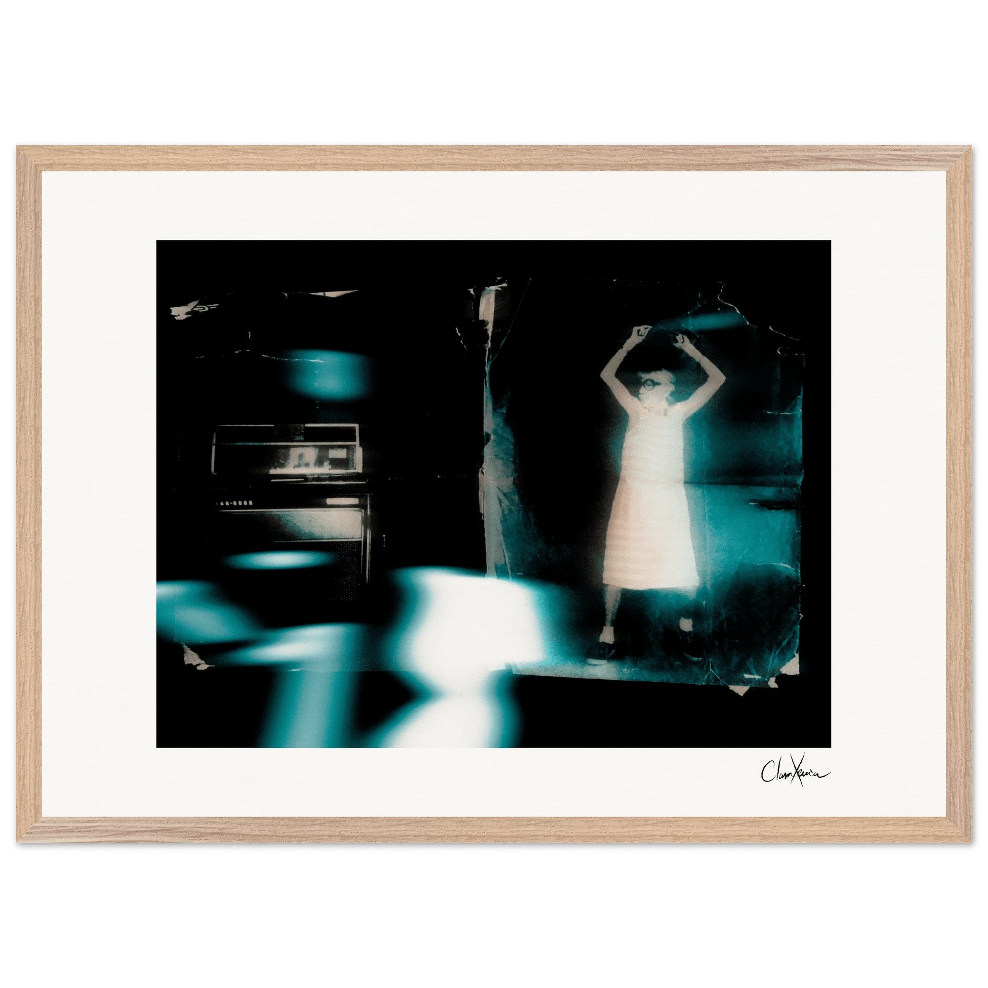 Vibe of Life Framed print 50x70 cm / 20x28″ Wood frame 30