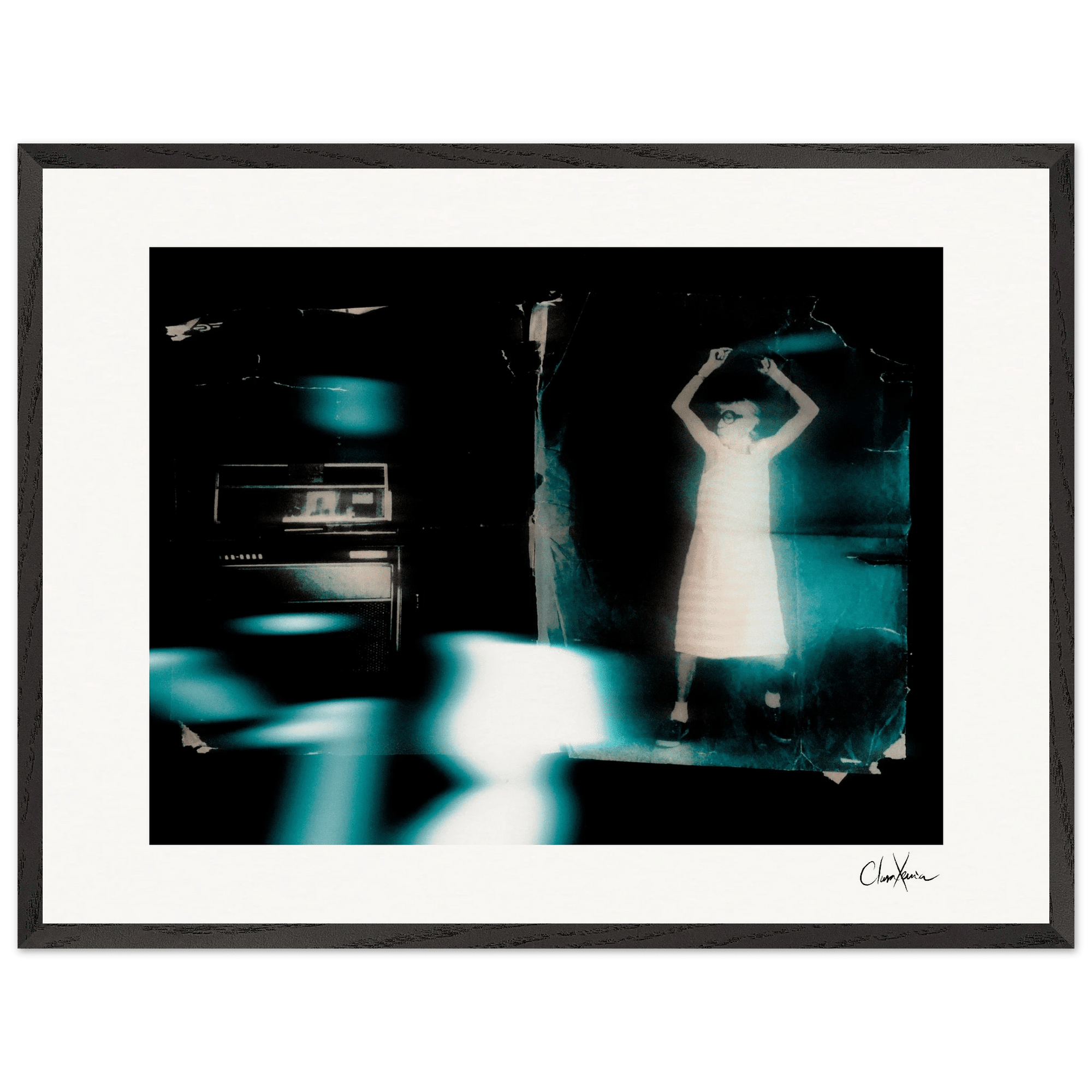 Vibe of Life Framed print 60x80 cm / 24x32″ Black frame 45