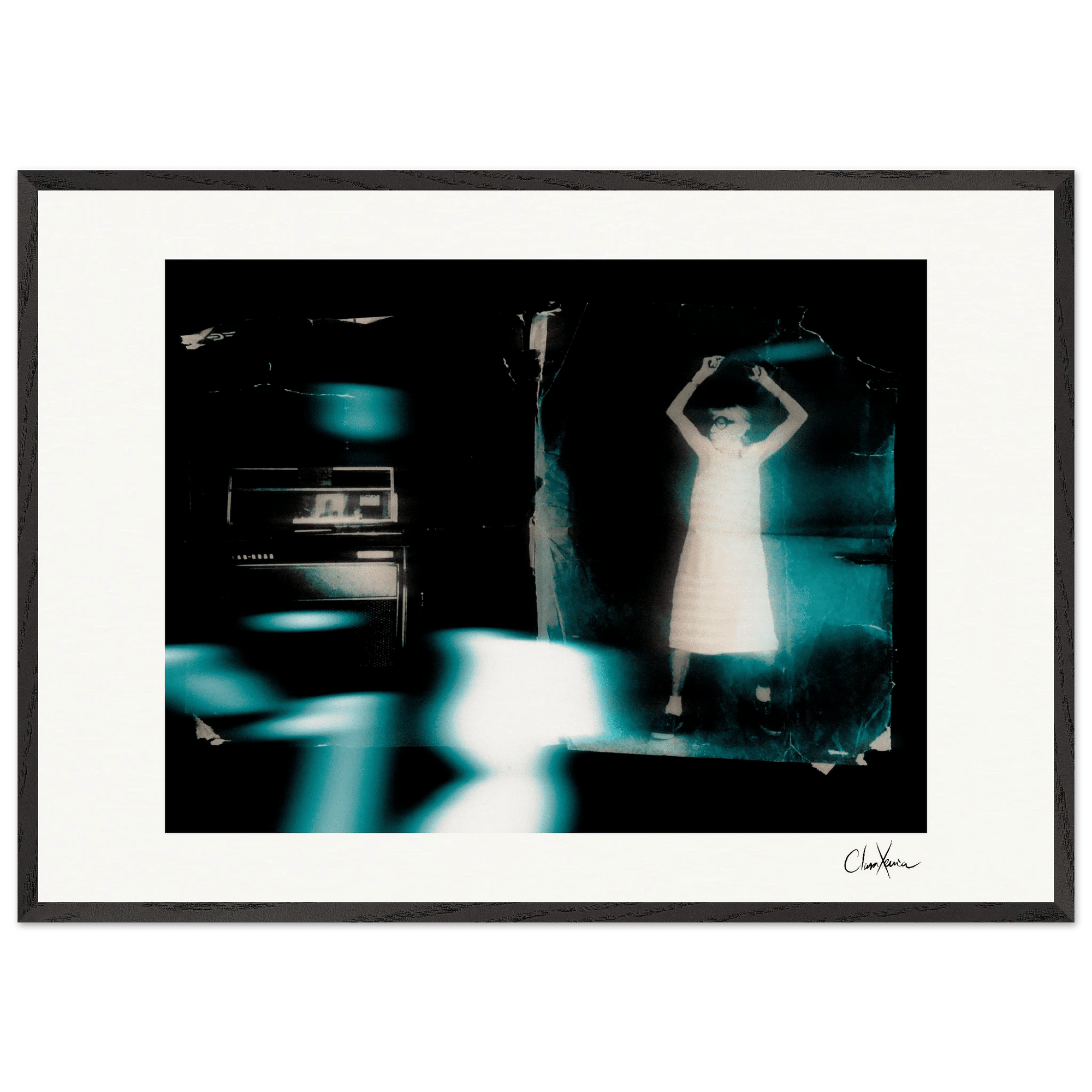Vibe of Life Framed print 70x100 cm / 28x40″ Black frame 47
