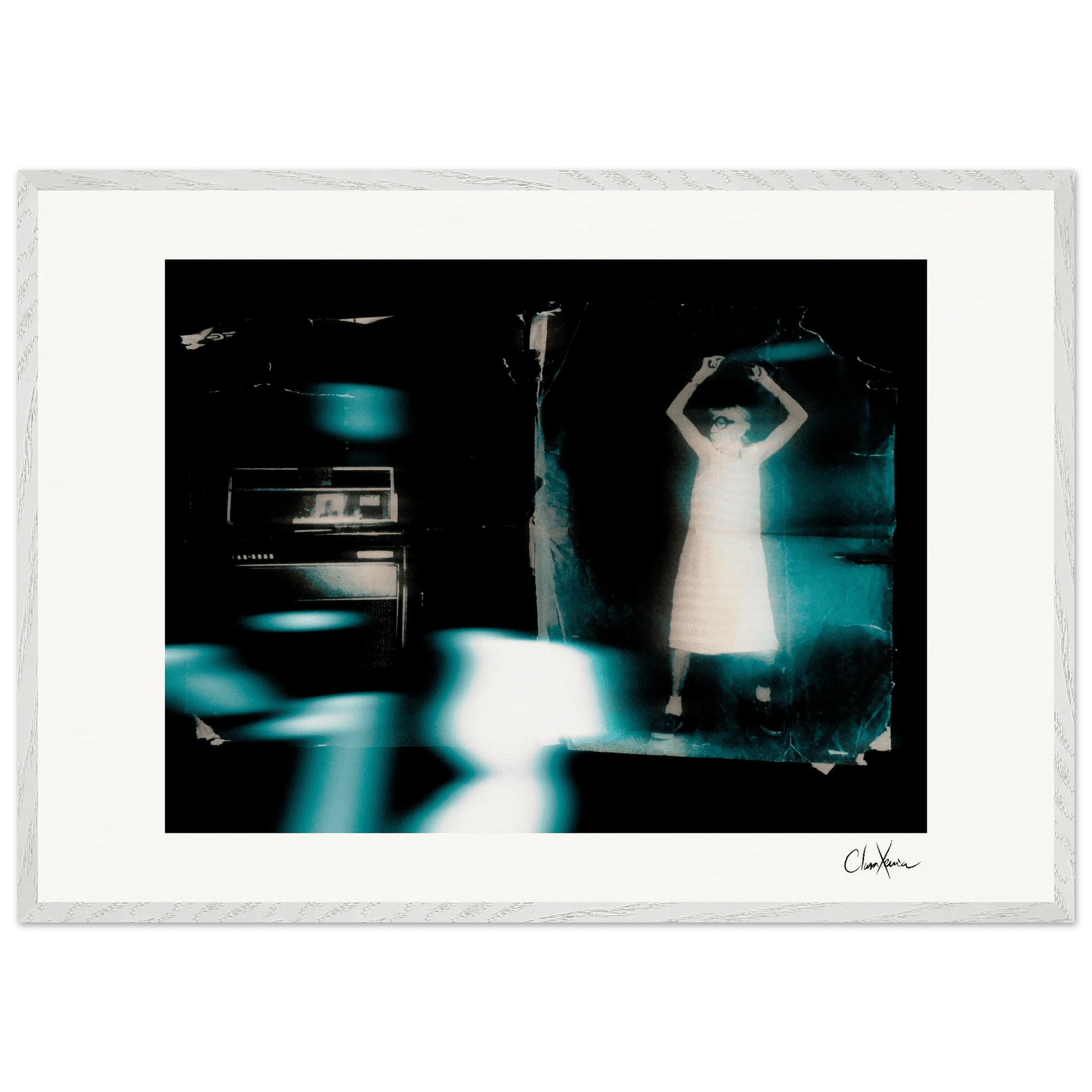Vibe of Life Framed print 70x100 cm / 28x40″ White frame 19