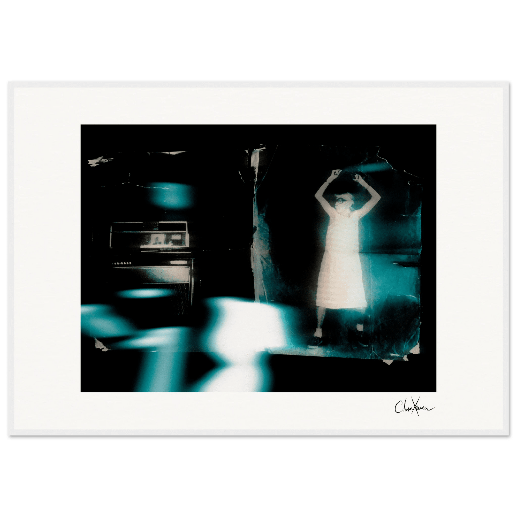 Vibe of Life Framed print 70x100 cm / 28x40″ White frame 18