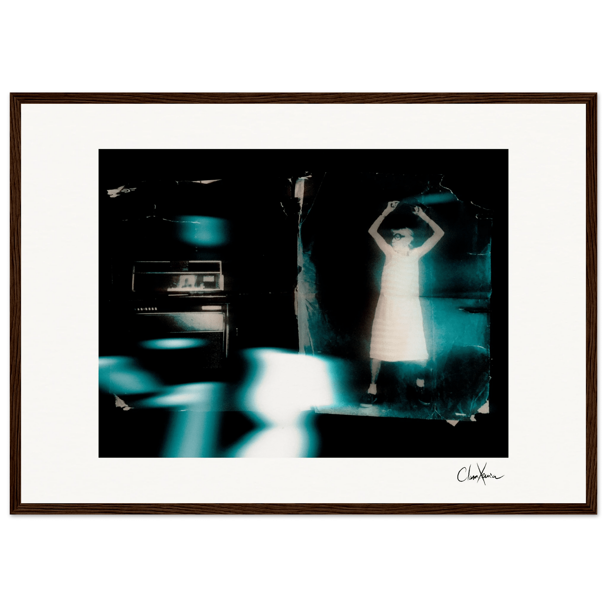 Vibe of Life Framed print A2 (42 x 59.4 cm) Dark wood frame 45