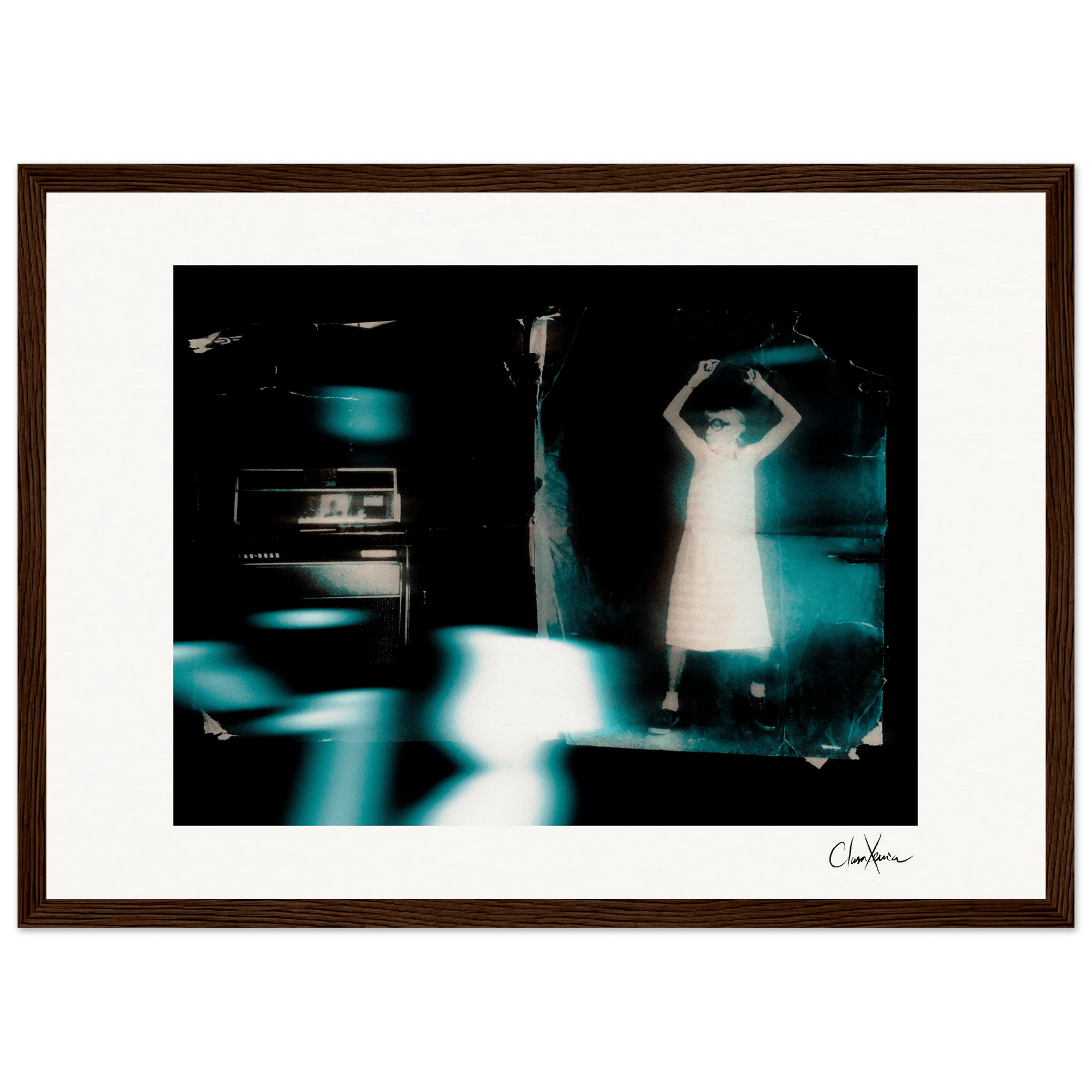 Vibe of Life Framed print A3 (29.7 x 42 cm) Dark wood frame 40