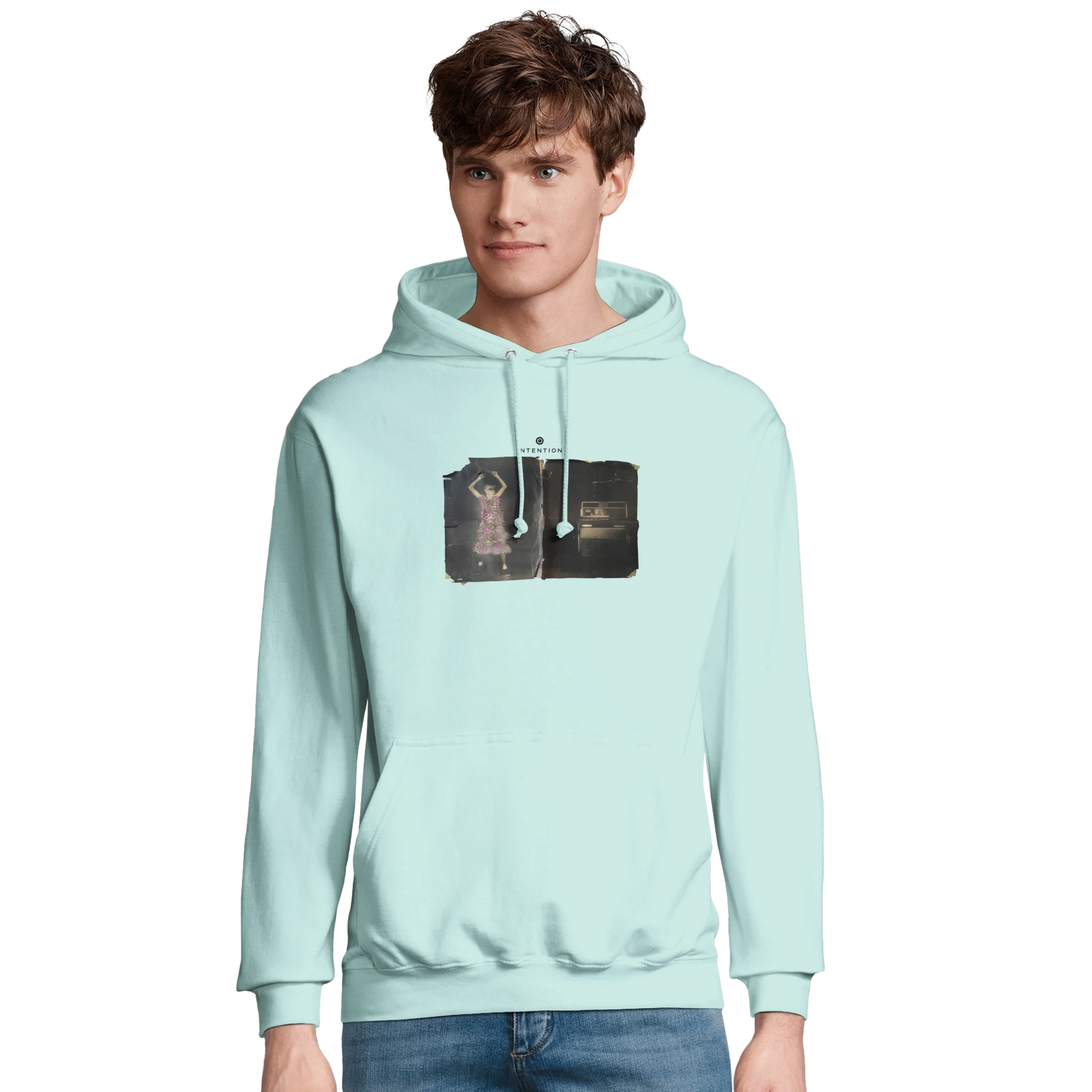 Vibrant - "Never too Late" Hoodie arctic blue XS 16
