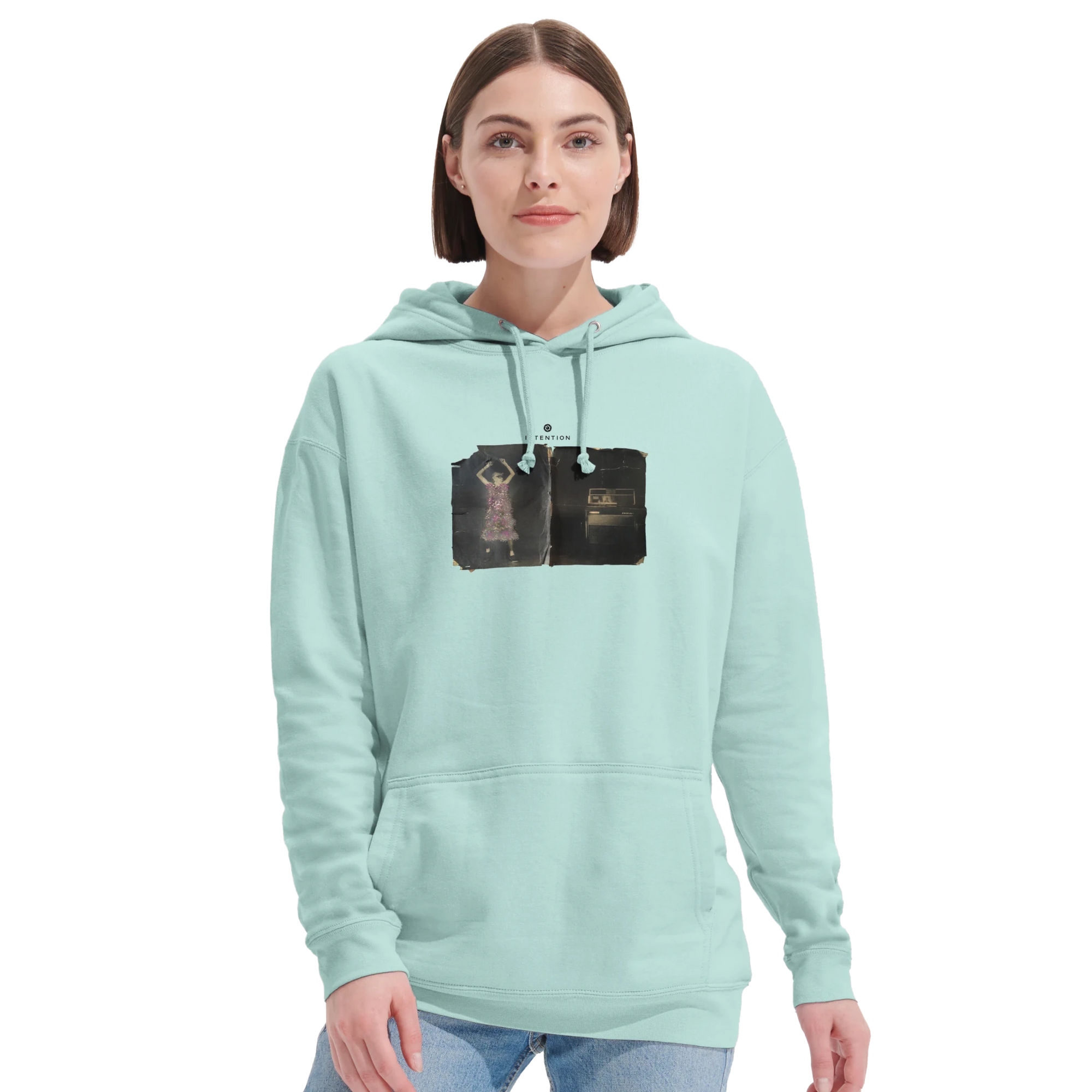 Vibrant - "Never too Late" Hoodie arctic blue XS 18