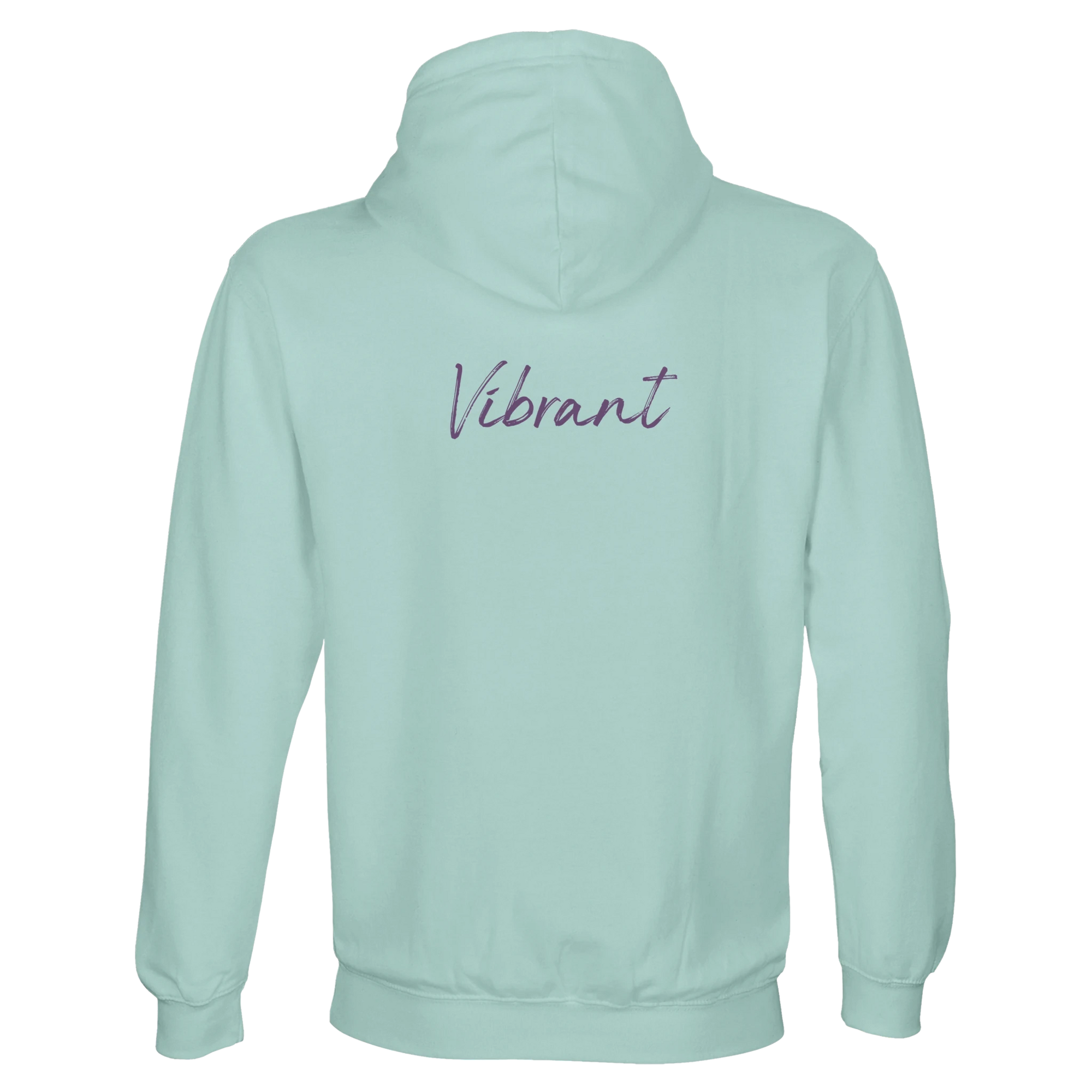Vibrant - "Never too Late" Hoodie arctic blue XS 15