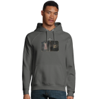 Vibrant - "Never too Late" Hoodie charcoal melange XS 4