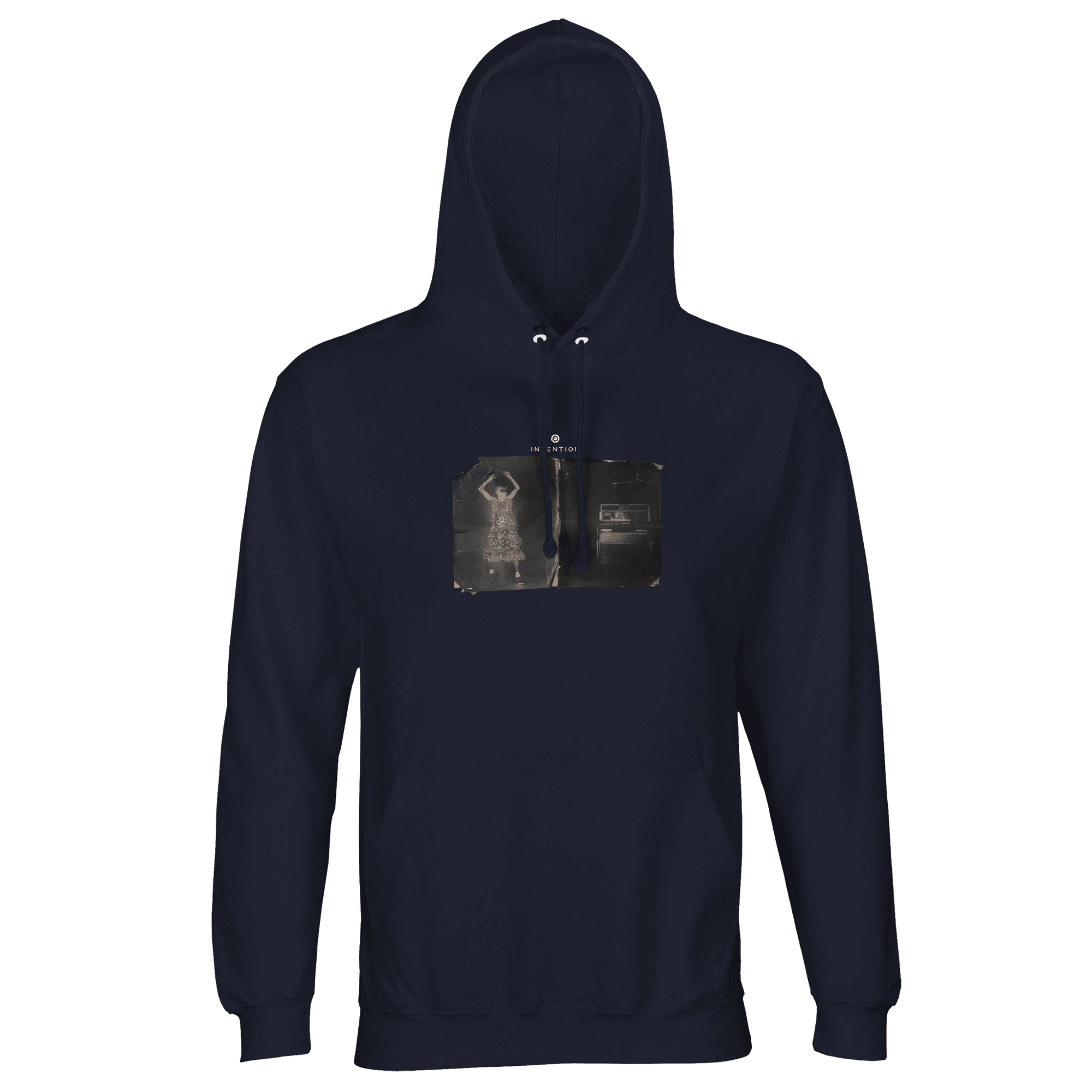 Vibrant - "Never too Late" Hoodie French Navy XS 34