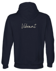 Vibrant - "Never too Late" Hoodie French Navy XS 35