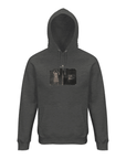 Vibrant - "Never too Late" Hoodie Grey Melange XS 1