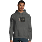 Vibrant - "Never too Late" Hoodie Grey Melange XS 3