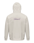 Vibrant - "Never too Late" Hoodie Off White XS 2