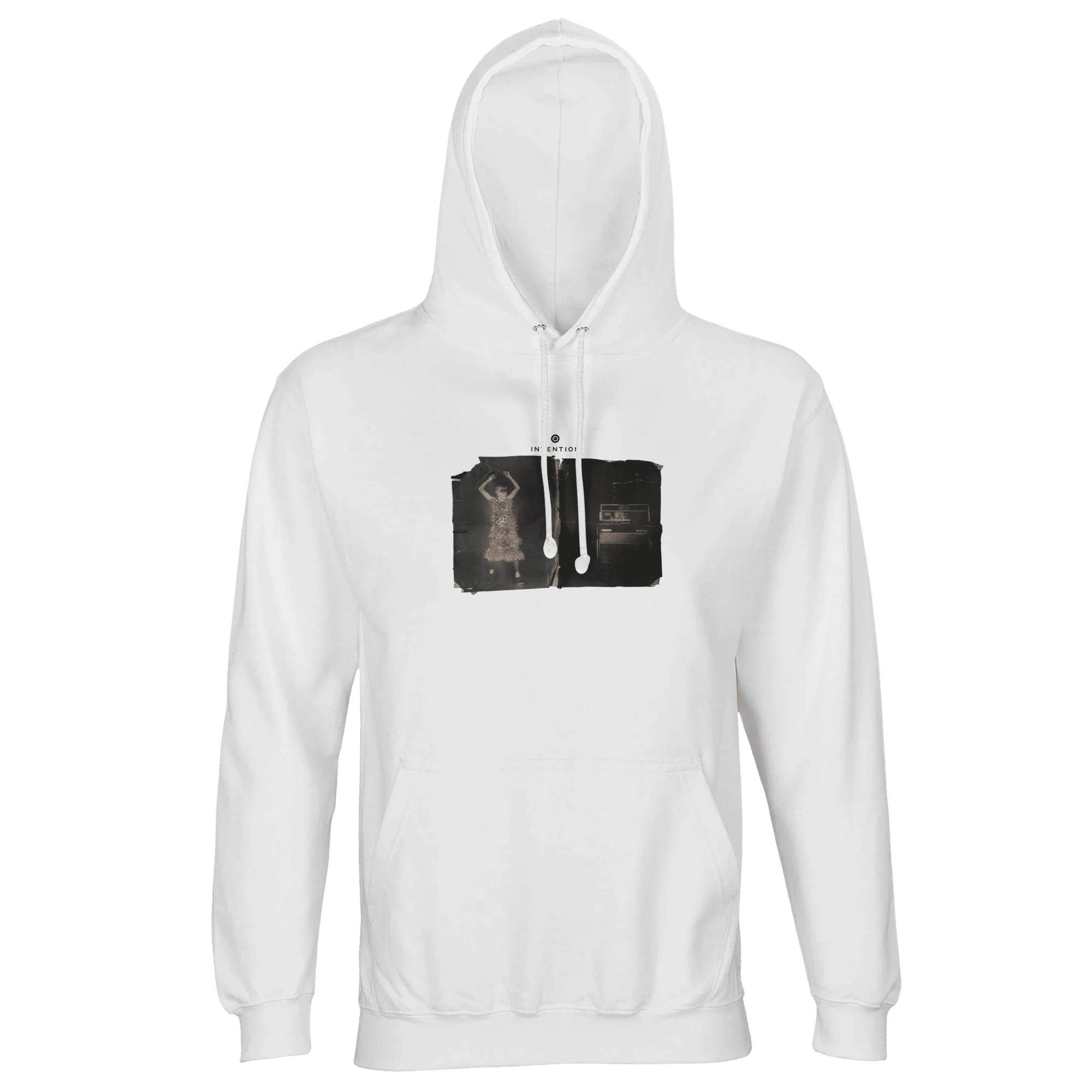 Vibrant - "Never too Late" Hoodie White XS 24