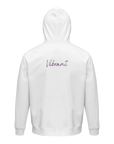 Vibrant - "Never too Late" Hoodie White XS 2