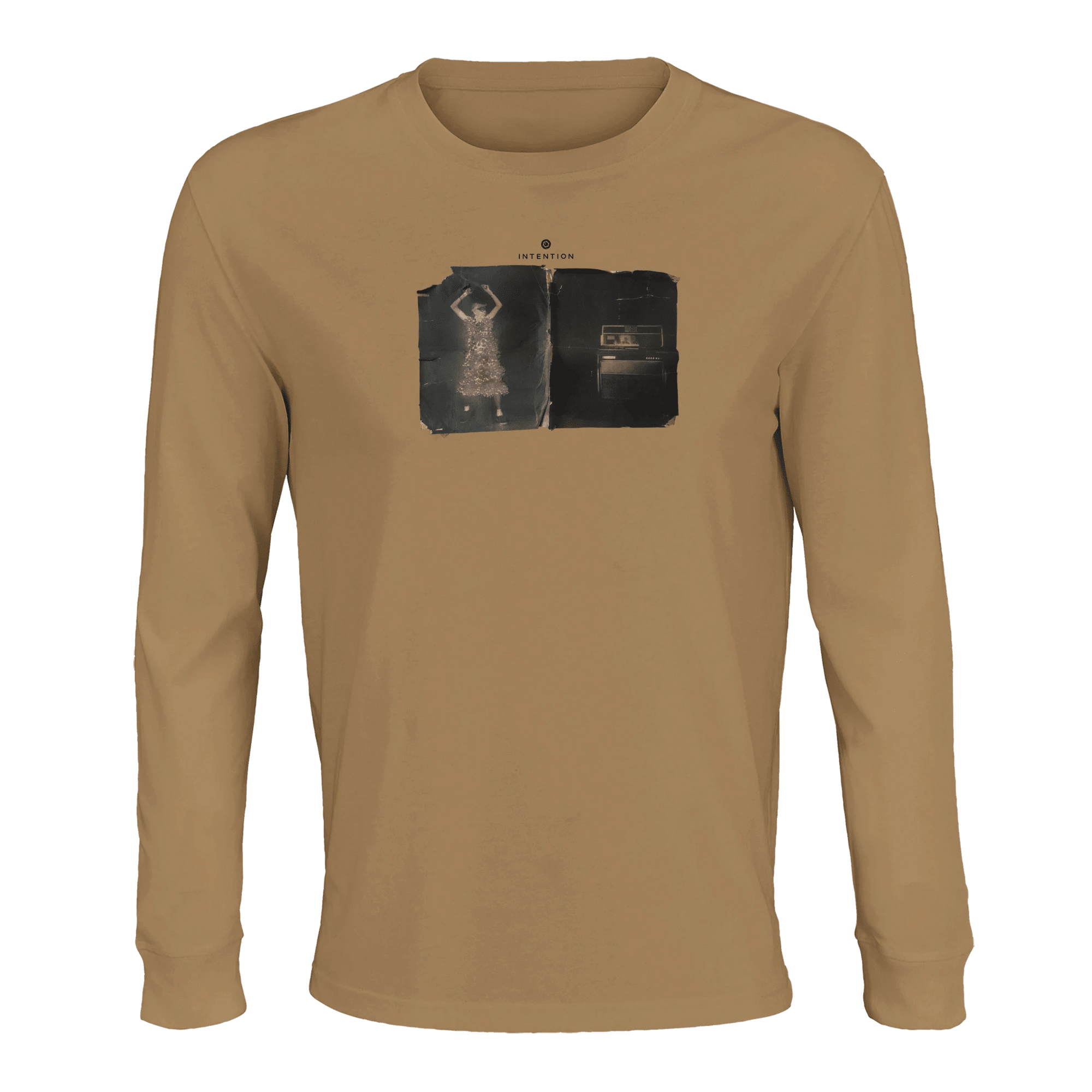 Vibrant - "Never too Late" Long sleeve dark beige XS 1