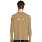 Vibrant - "Never too Late" Long sleeve dark beige XS 3