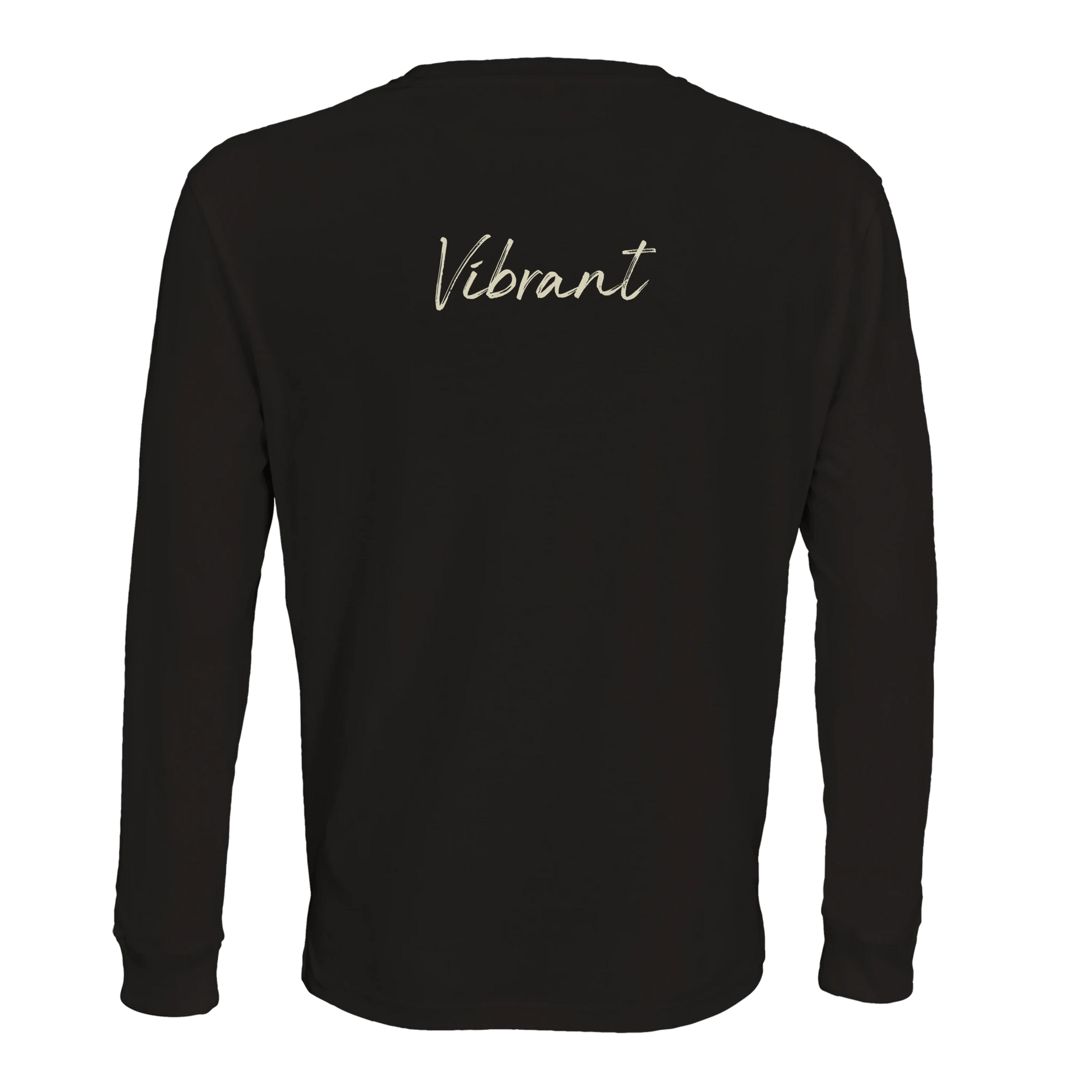 Vibrant - "Never too Late" Long sleeve Deep Black XS 2
