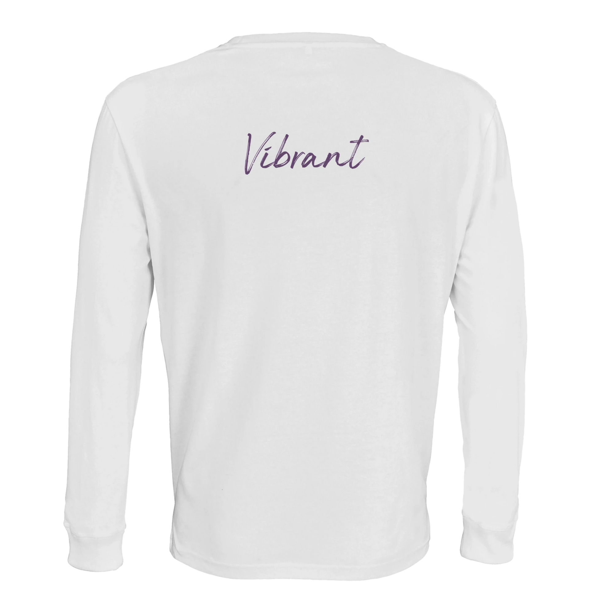 Vibrant - "Never too Late" Long sleeve White XS 2