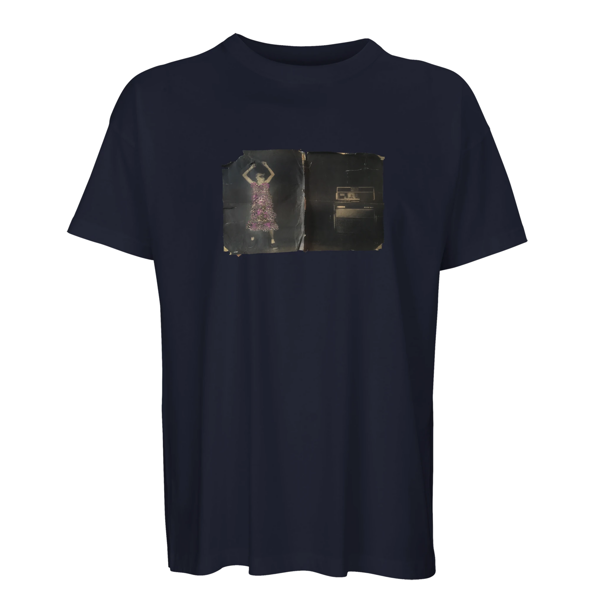 Vibrant - "Never too Late" T-shirt French Navy 1