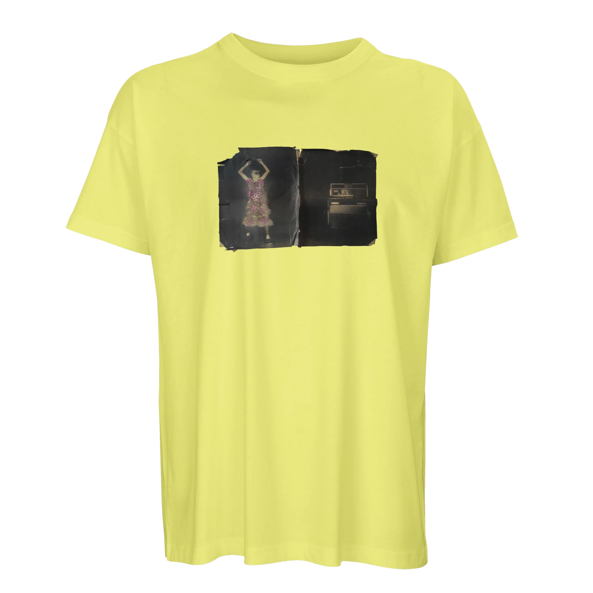 Vibrant - "Never too Late" T-shirt Light Yellow 1
