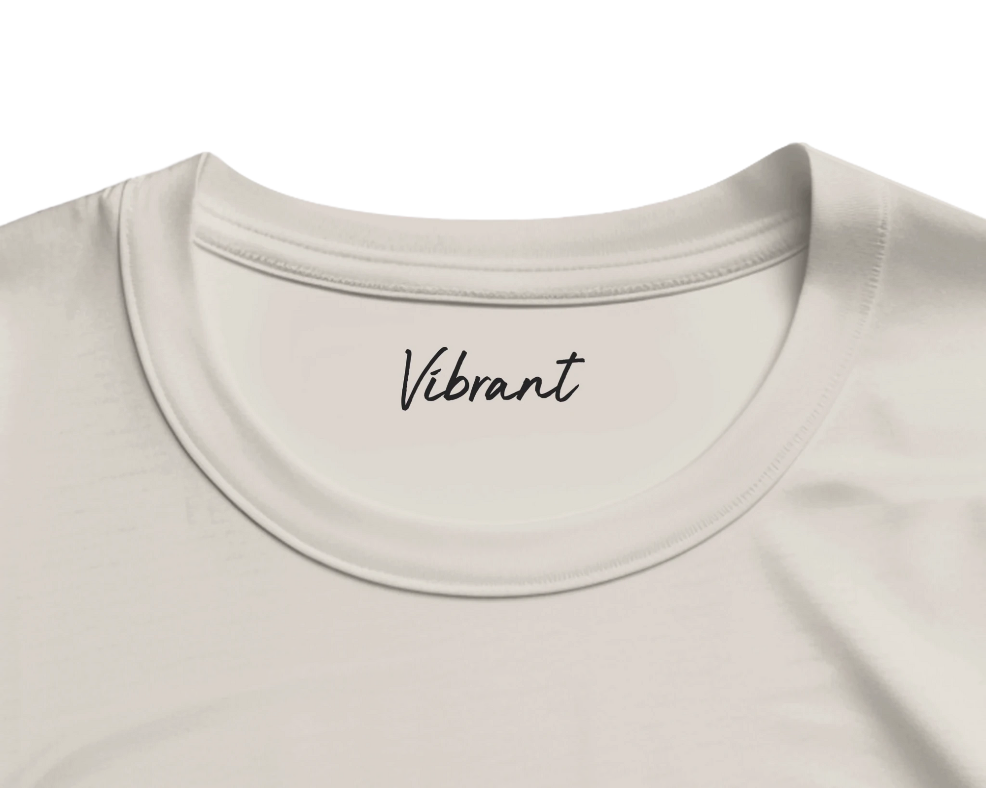 Vibrant - "Never too Late" T-shirt Off White 2