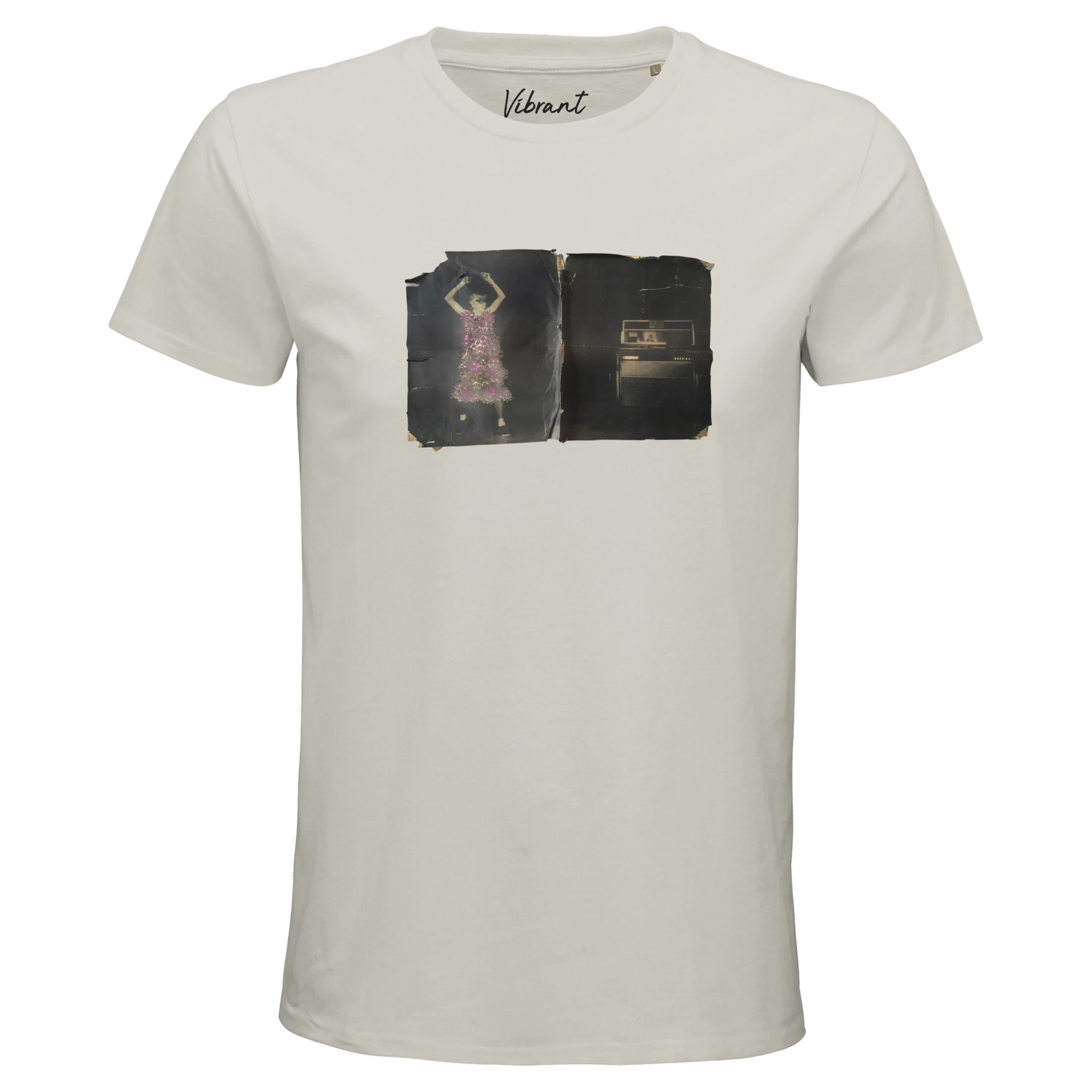 Vibrant - "Never too Late" T-shirt Ash 1