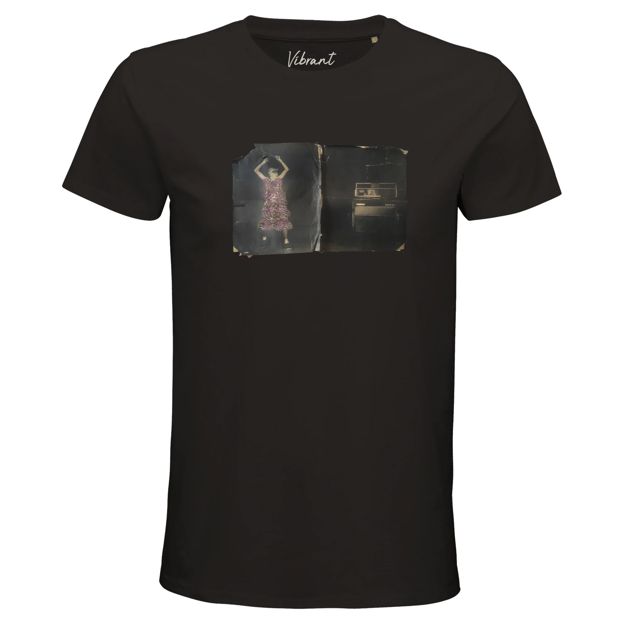 Vibrant - "Never too Late" T-shirt Deep Black 1